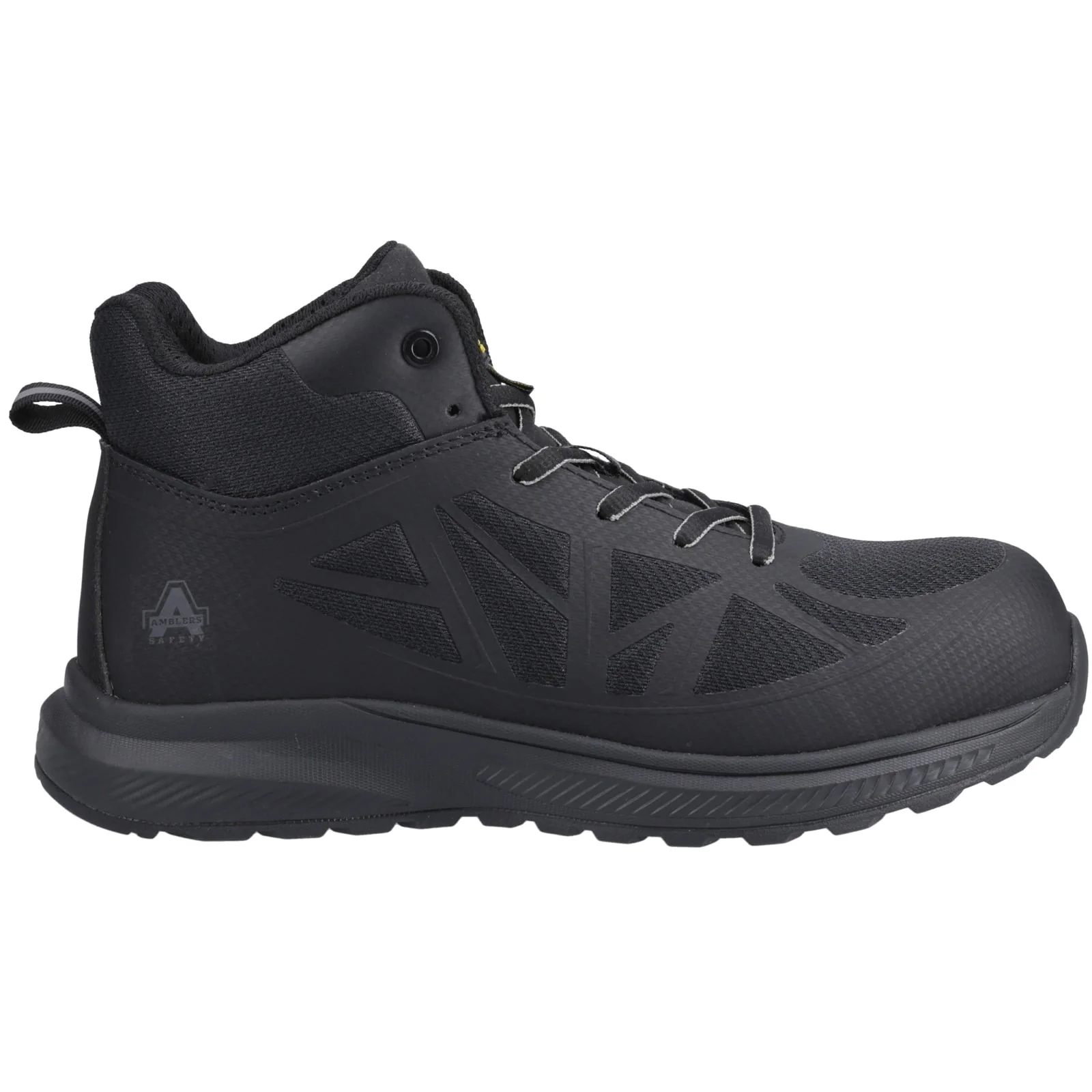 Amblers Safety Unisex Relay Safety Hiker Black