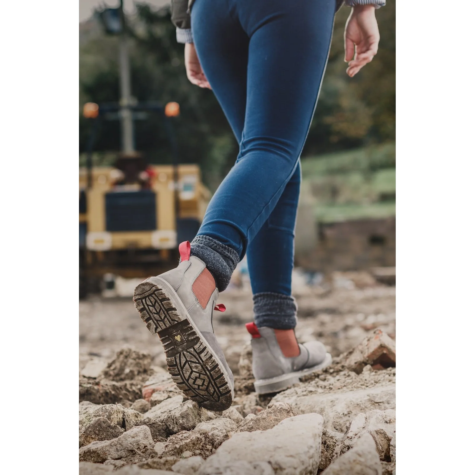 Amblers Safety Womens AS106 Sarah Safety Boot Grey - Image 5