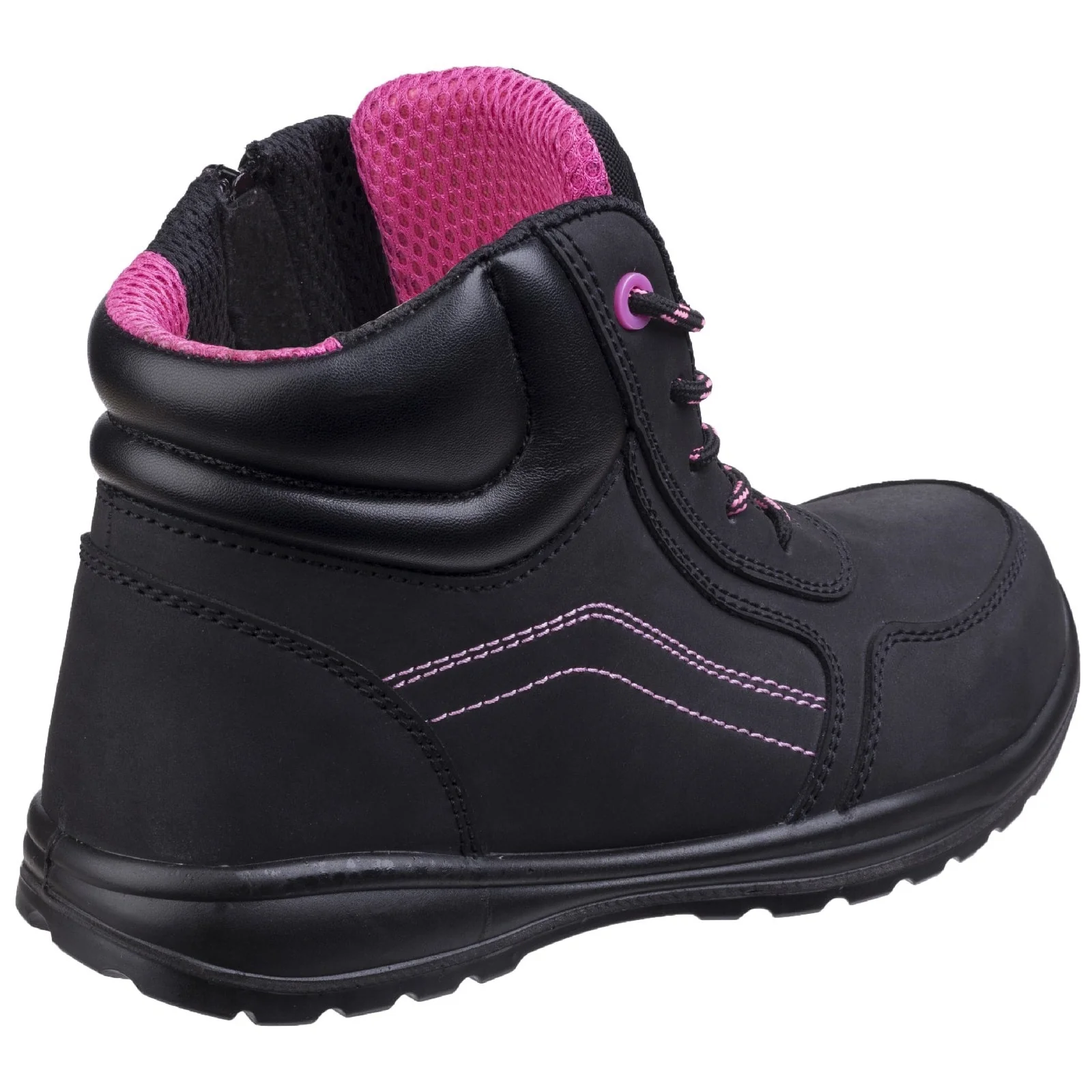 Amblers Safety Womens AS601 Lydia Composite Safety Boot With Side Zip Black - Image 3