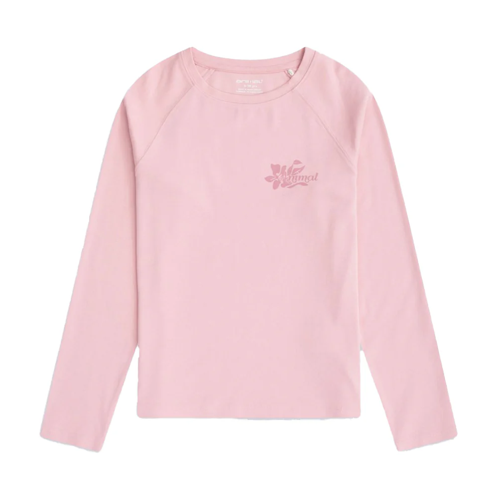 Animal Girls Ashleigh Long-Sleeved T-Shirt Pale Pink