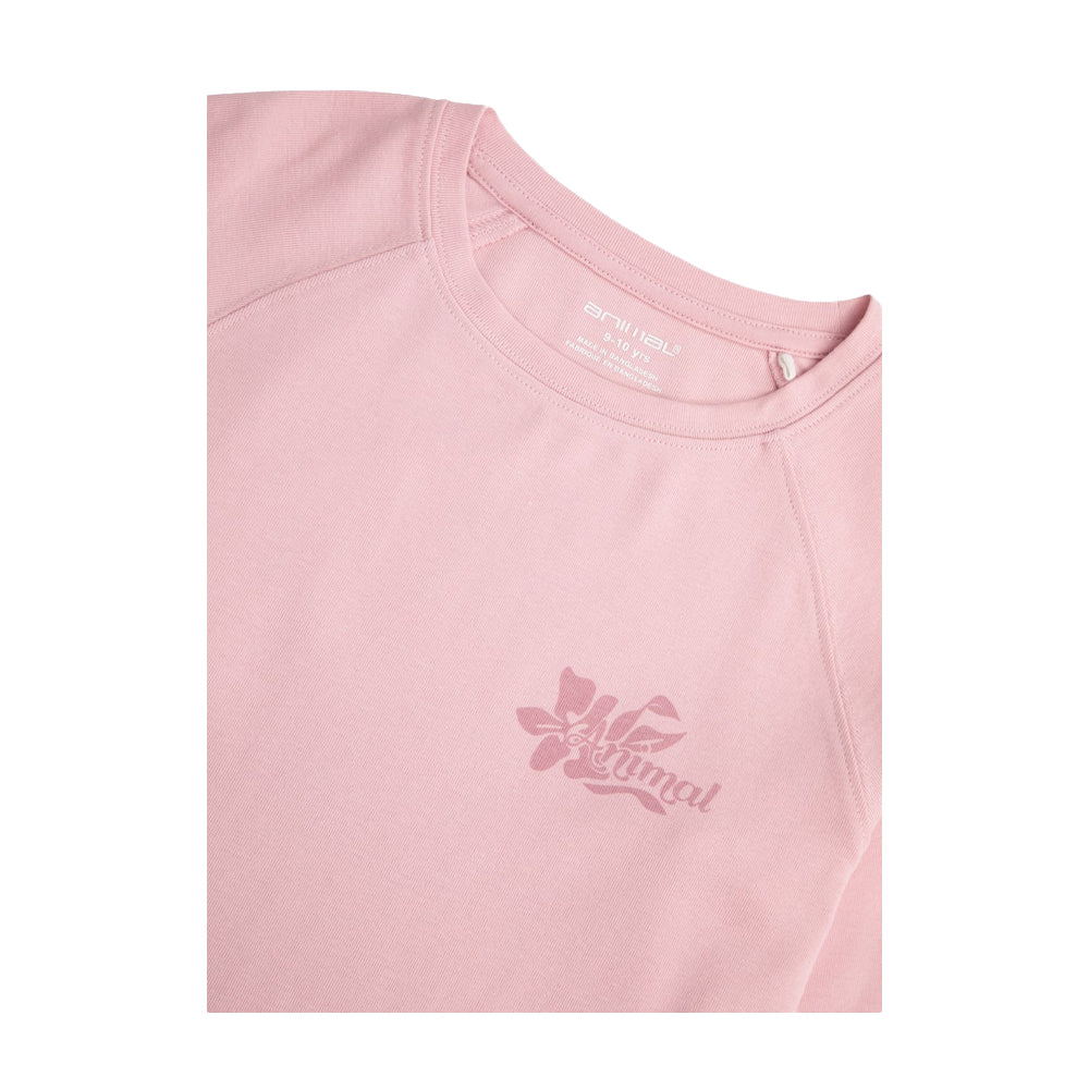 Animal Girls Ashleigh Long-Sleeved T-Shirt Pale Pink - Image 3
