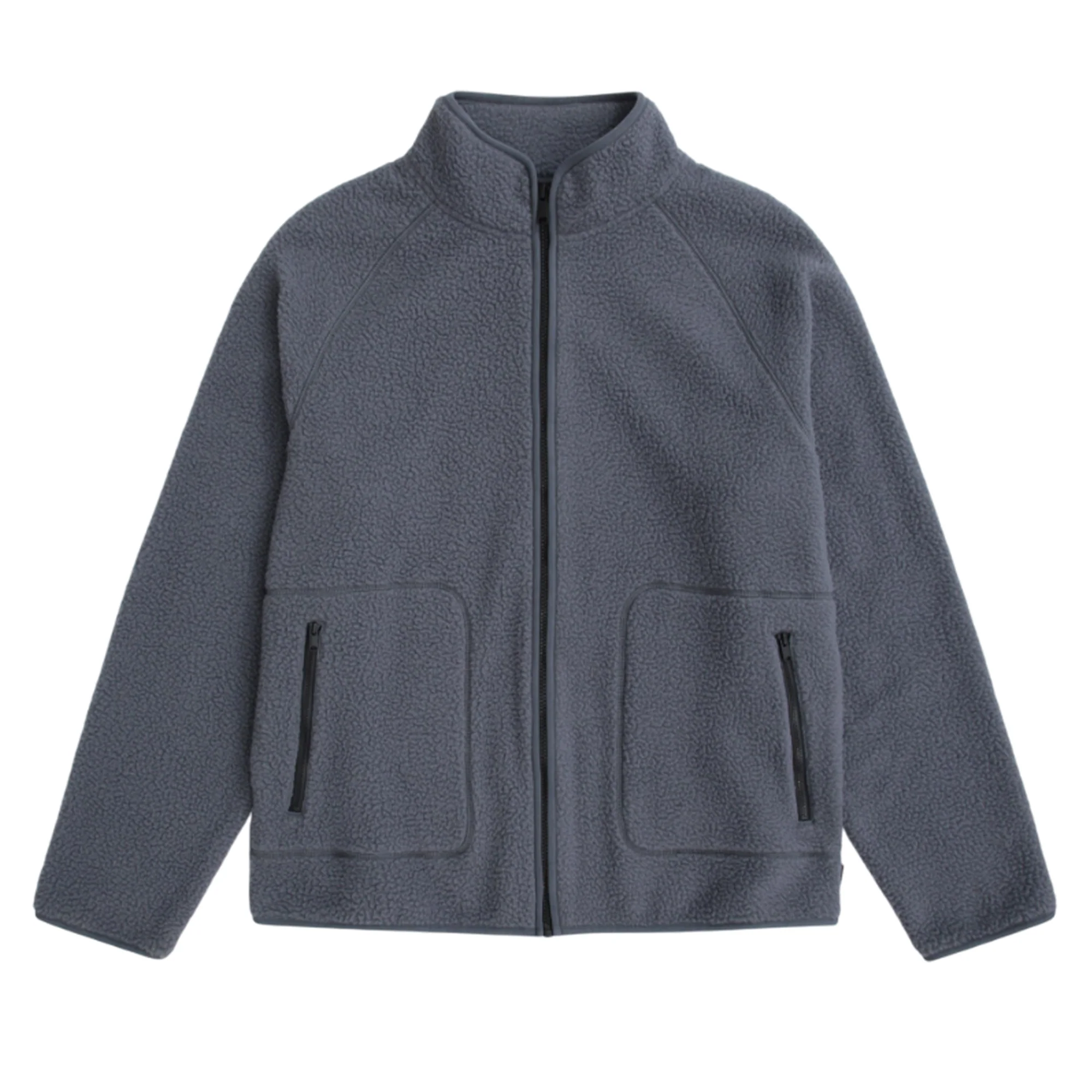 Animal Mens Andy Borg Fleece Jacket Light Grey - Image 2