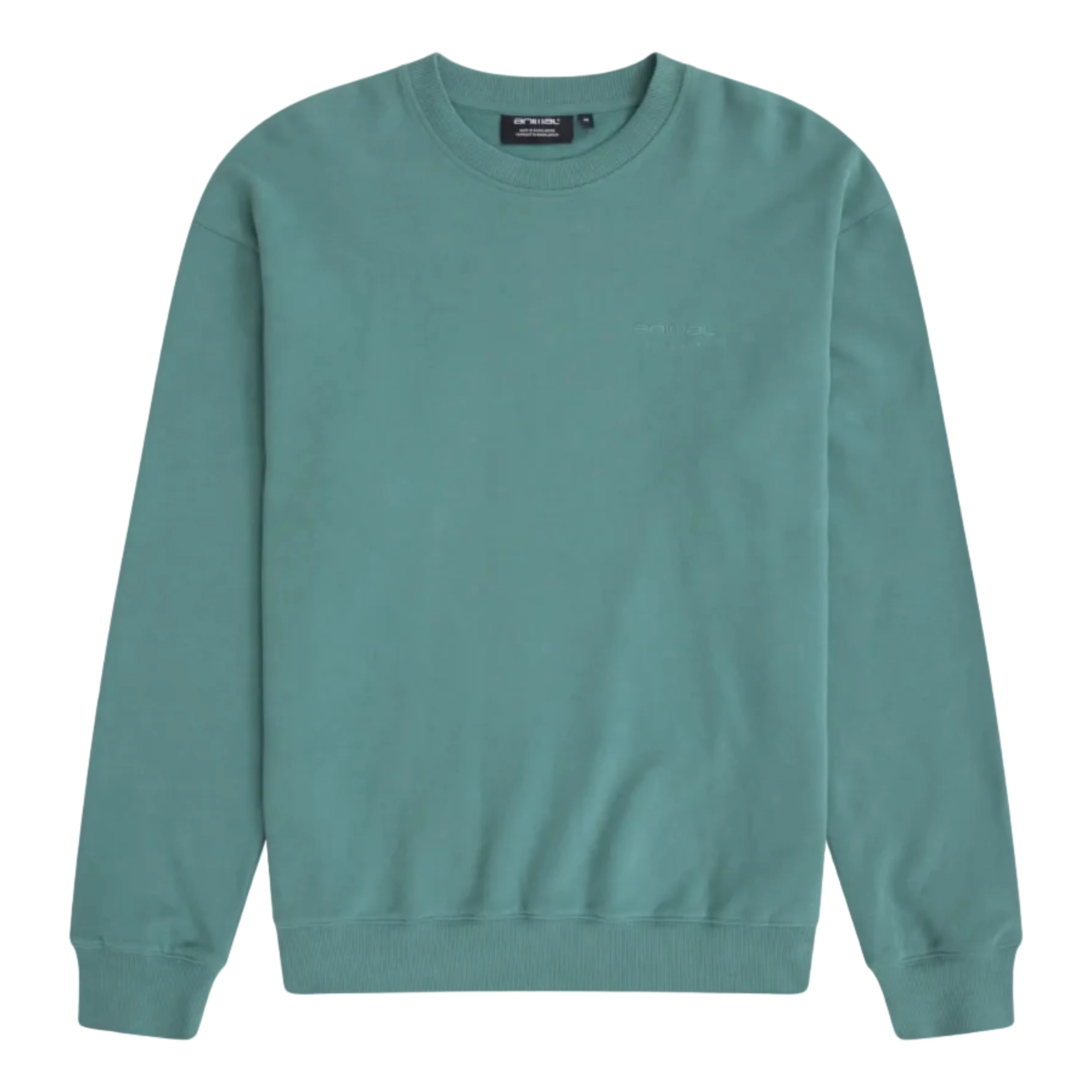 Animal Mens Jonah Organic Sweatshirt Green