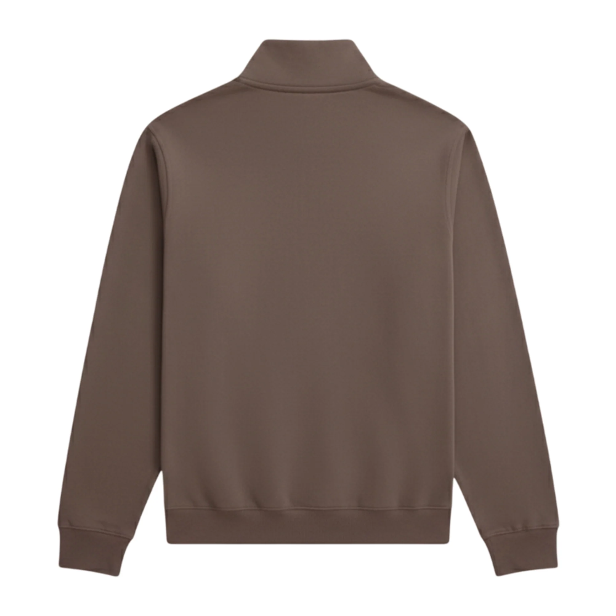 Animal Mens Sid Half Zip Sweatshirt Brown - Image 2