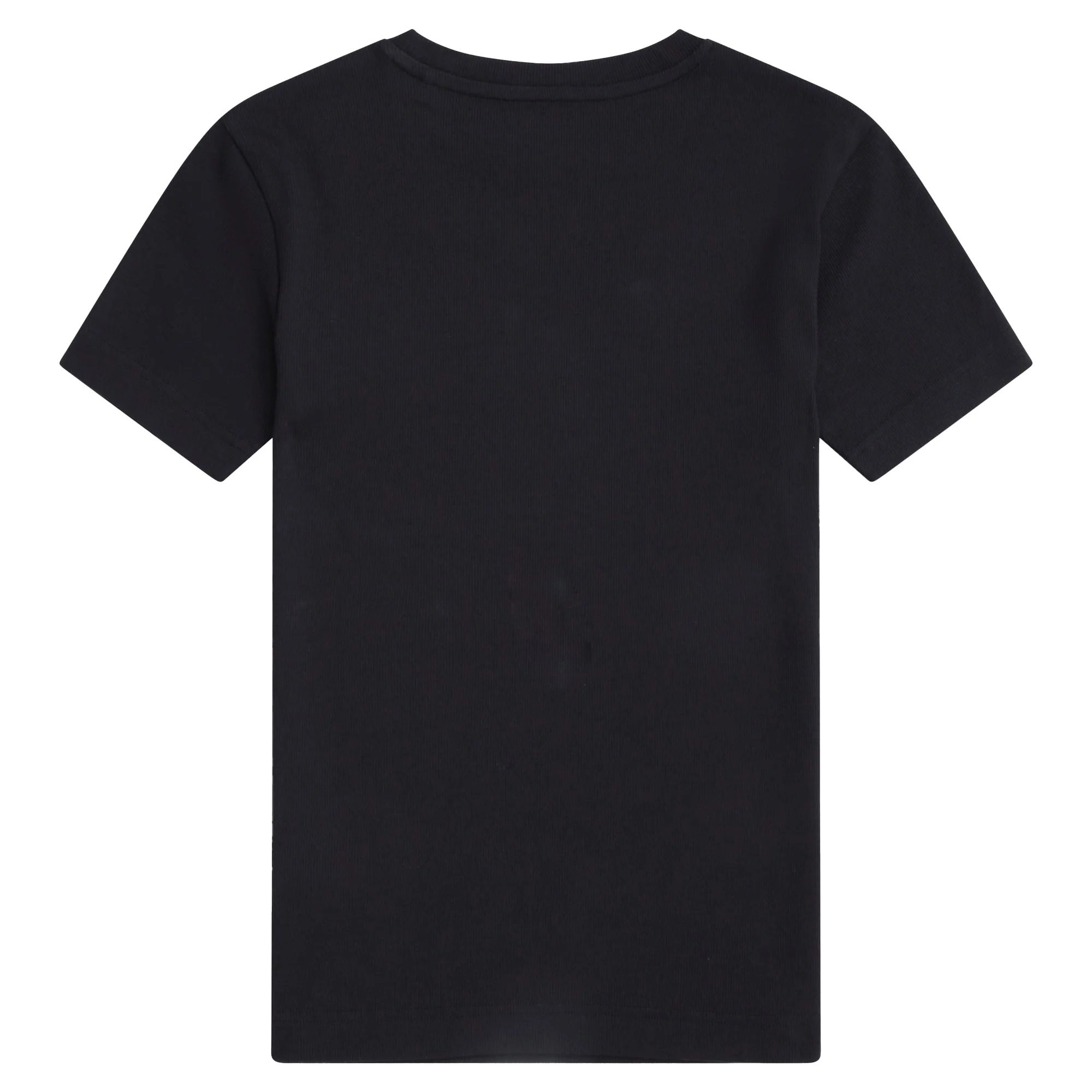 Animal Womens Evo Ribbed T-Shirt Black - Image 2