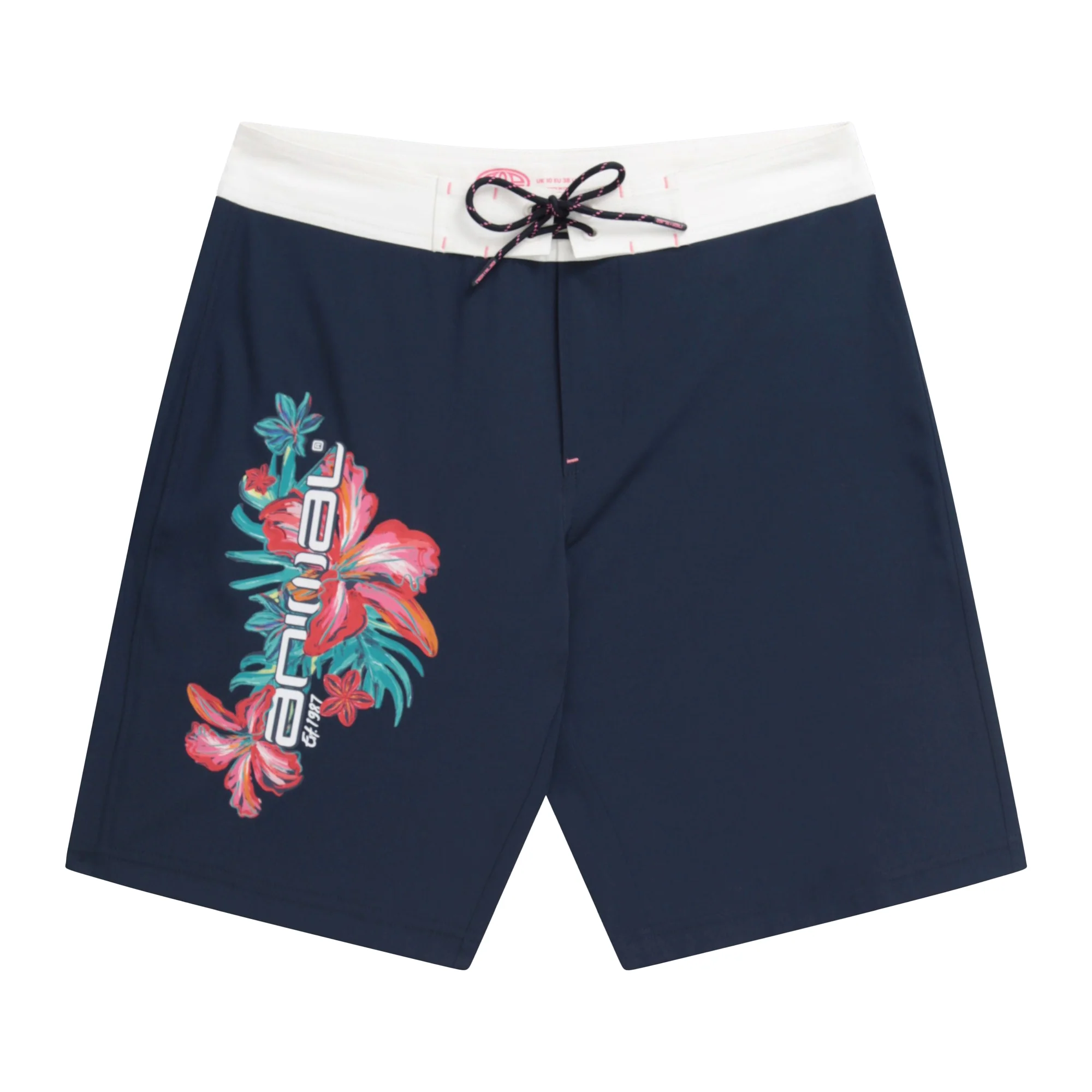 Animal Womens Nora Classic Floral Swim Shorts Indigo