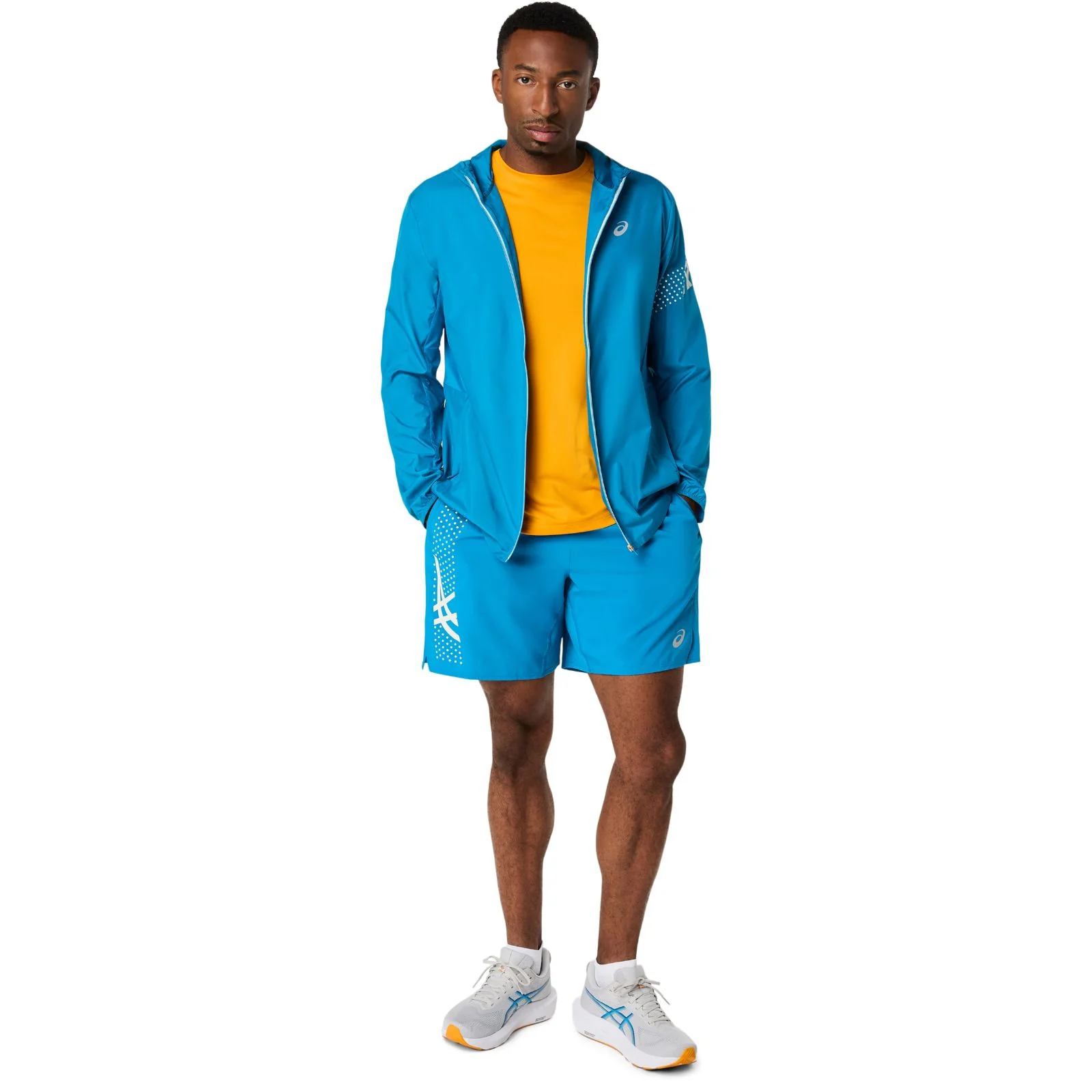 Asics Icon Lightweight Mens Water-Repellent Jacket - Image 9