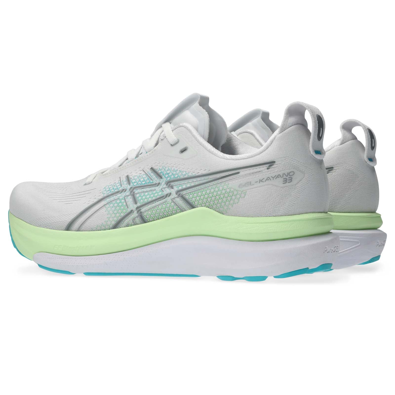 Asics Gel-Kayano 33 Mens Lightweight Running Shoes - Image 7