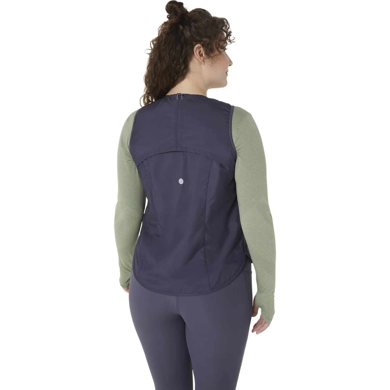 Asics Nagino Run Padded Women Gilet Navy - Image 2