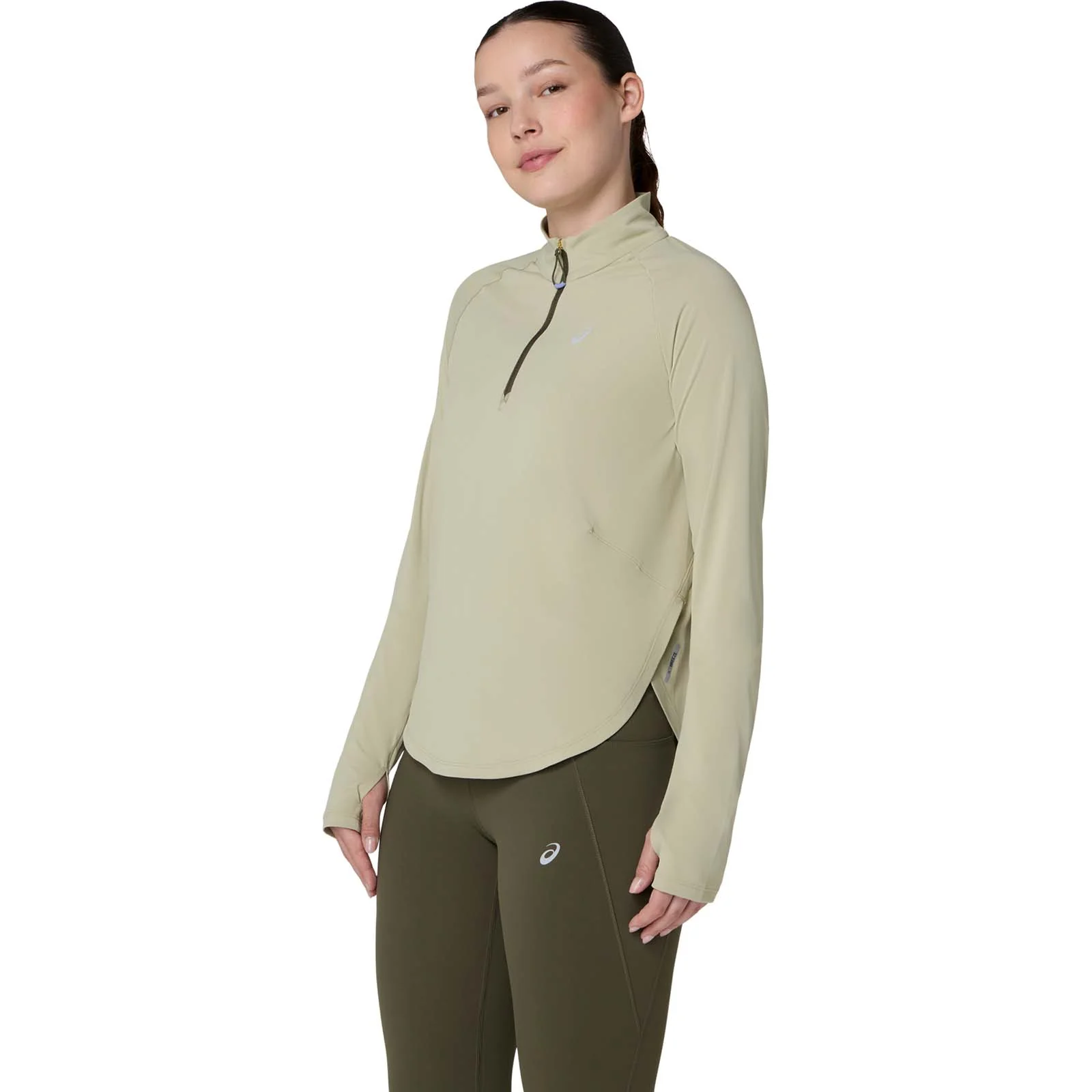 ASICS Nagino™ Run Half Zip Womens Long Sleeve Top - Image 7