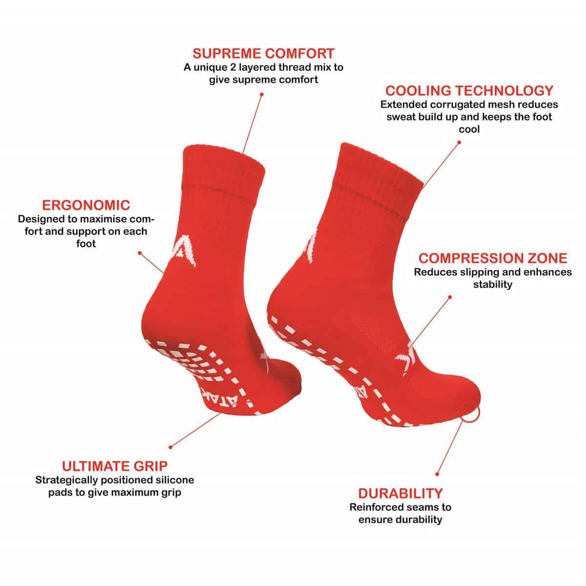 ATAK Gripzlite Pro Kids Socks - Image 6