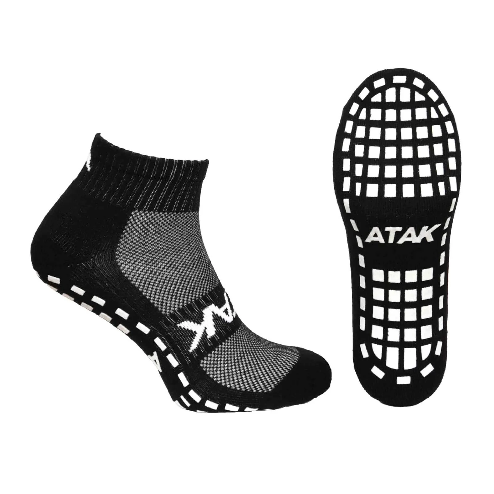ATAK Gripzlite Pro Quarters Adult Socks - Image 4