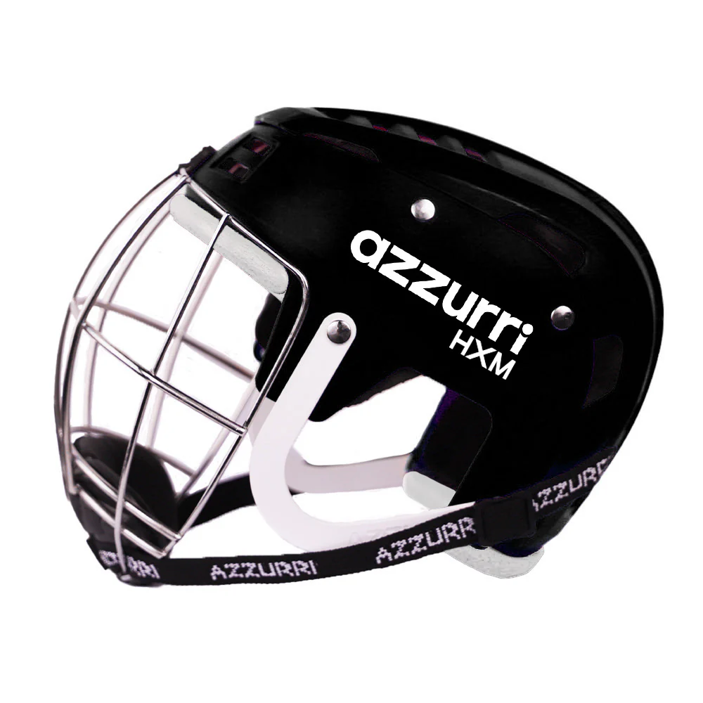 Azzurri HXM Hurling / Camogie Helmet - Black