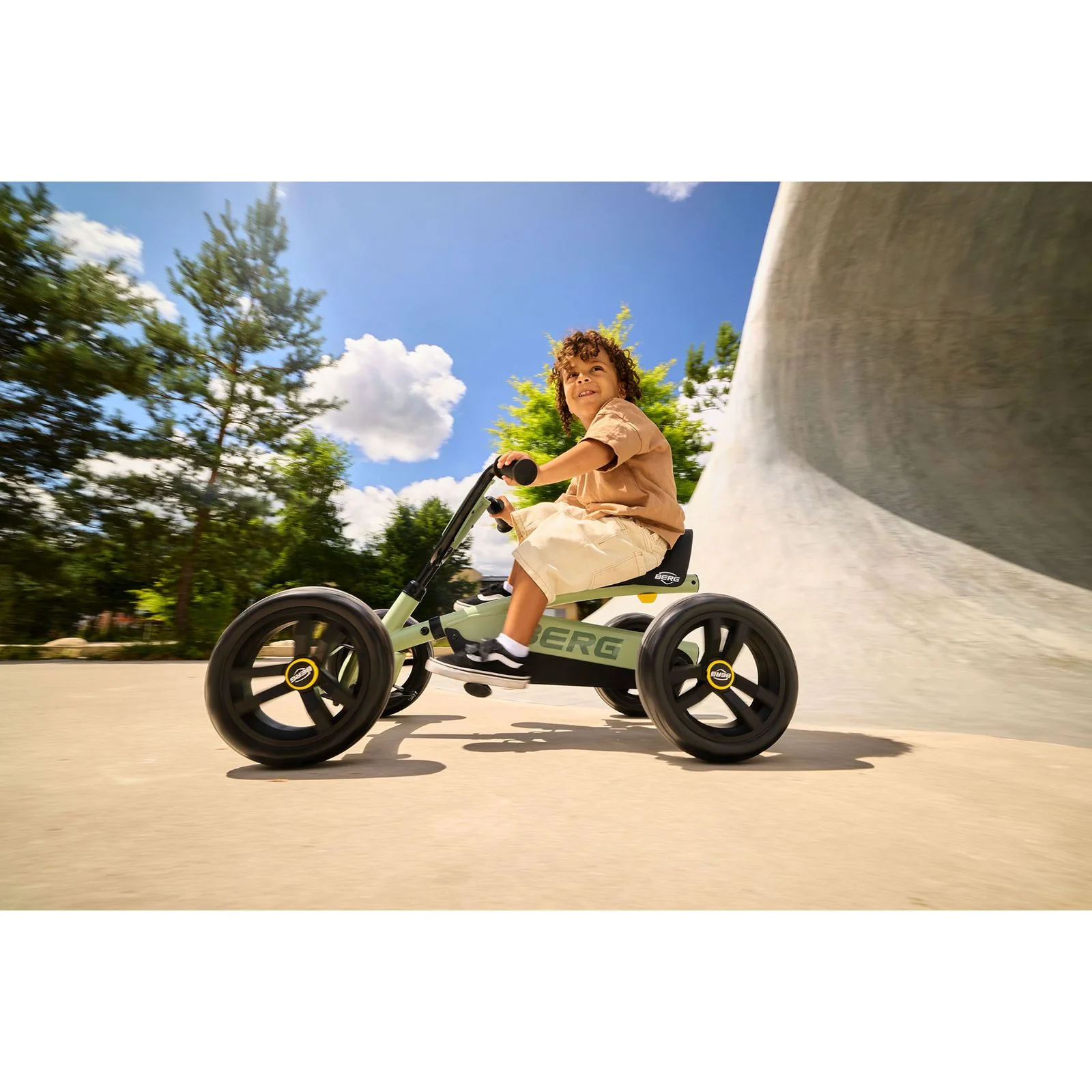 BERG Buzzy Green Go-Kart - Image 9