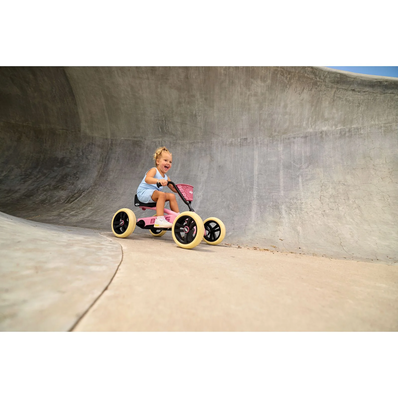 BERG Buzzy Pink Go-Kart - Image 9
