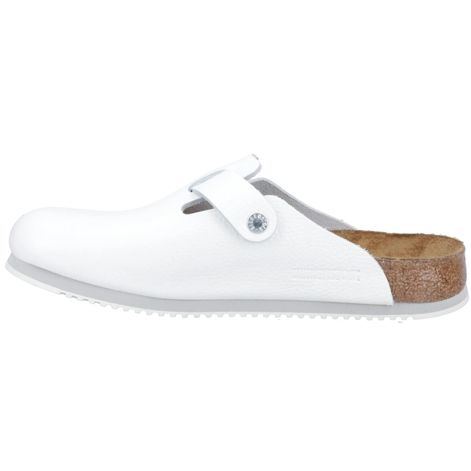 Birkenstock Mens Boston Mule White - Image 2