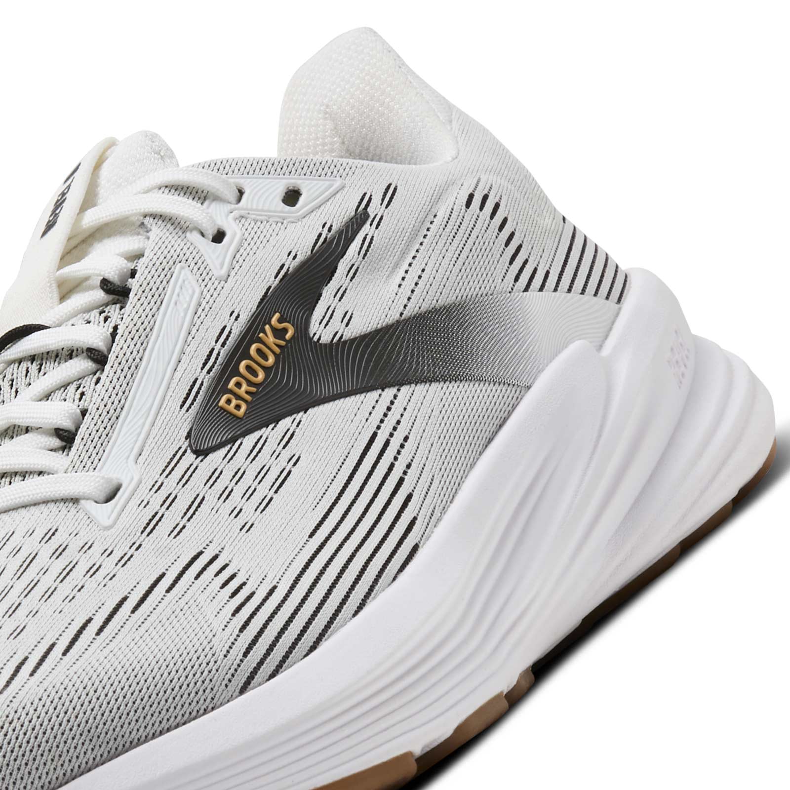 Brooks Mens Revel 8 White - Image 6