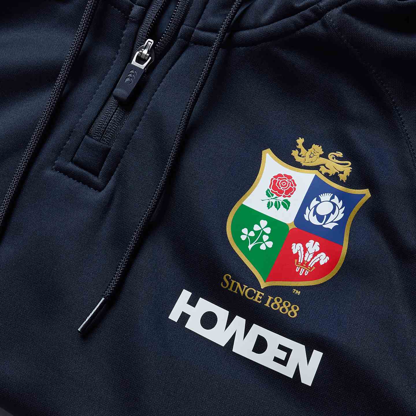 Canterbury British & Irish Lions Rugby 2024/25 Mens Half-Zip Hoodie - Image 6