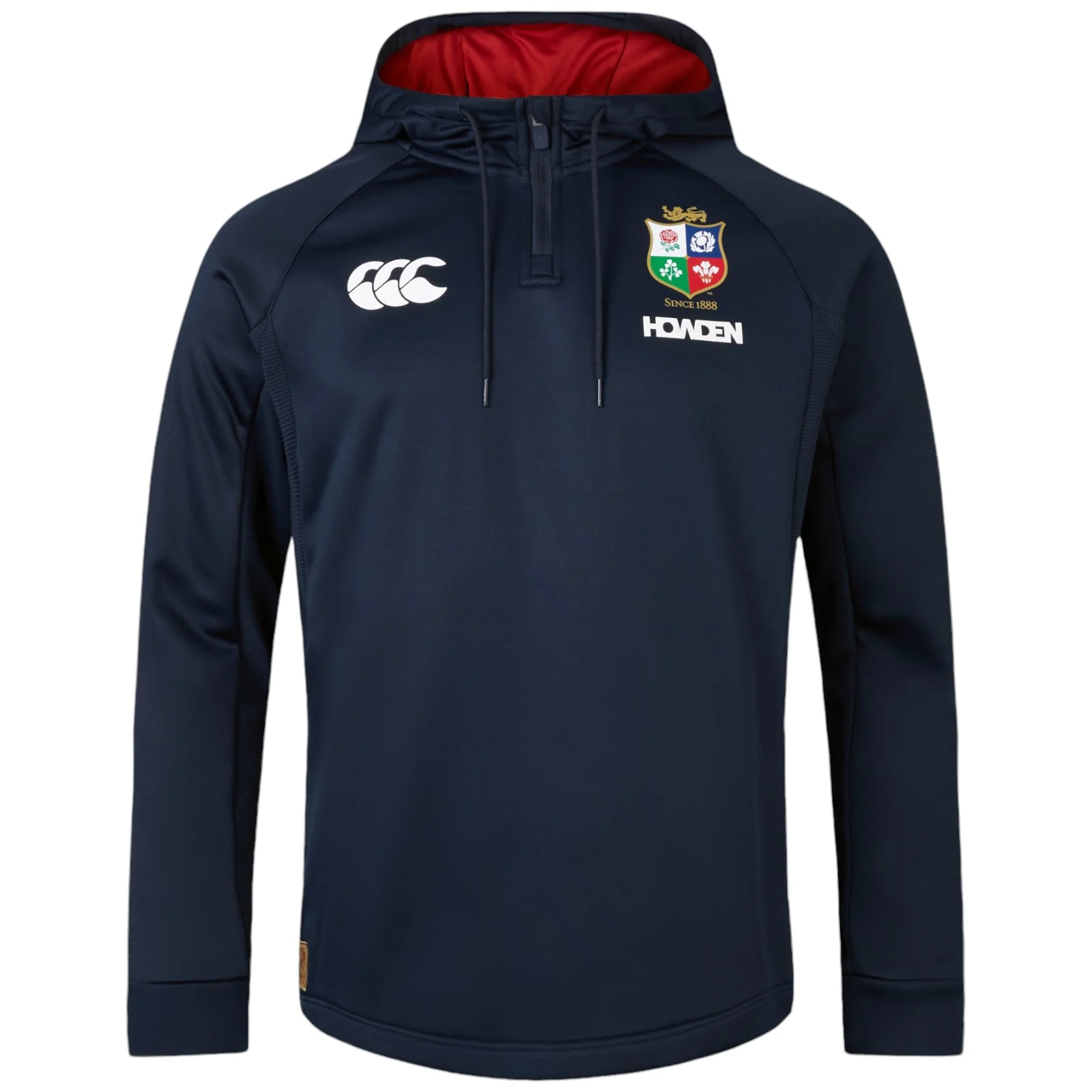Canterbury British & Irish Lions Rugby 2024/25 Mens Half-Zip Hoodie - Image 9