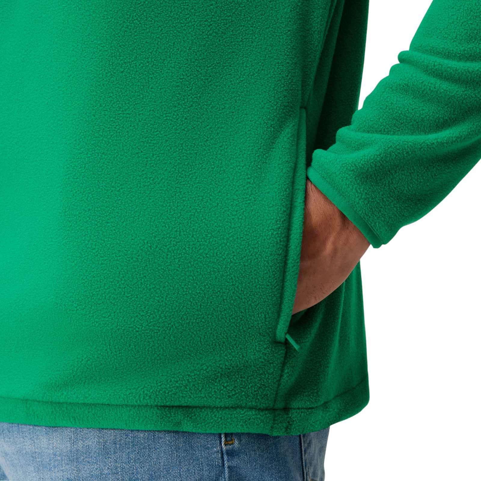 Canterbury IRFU Ireland Rugby Mens Half-Zip Retro Fleece Top - Image 5