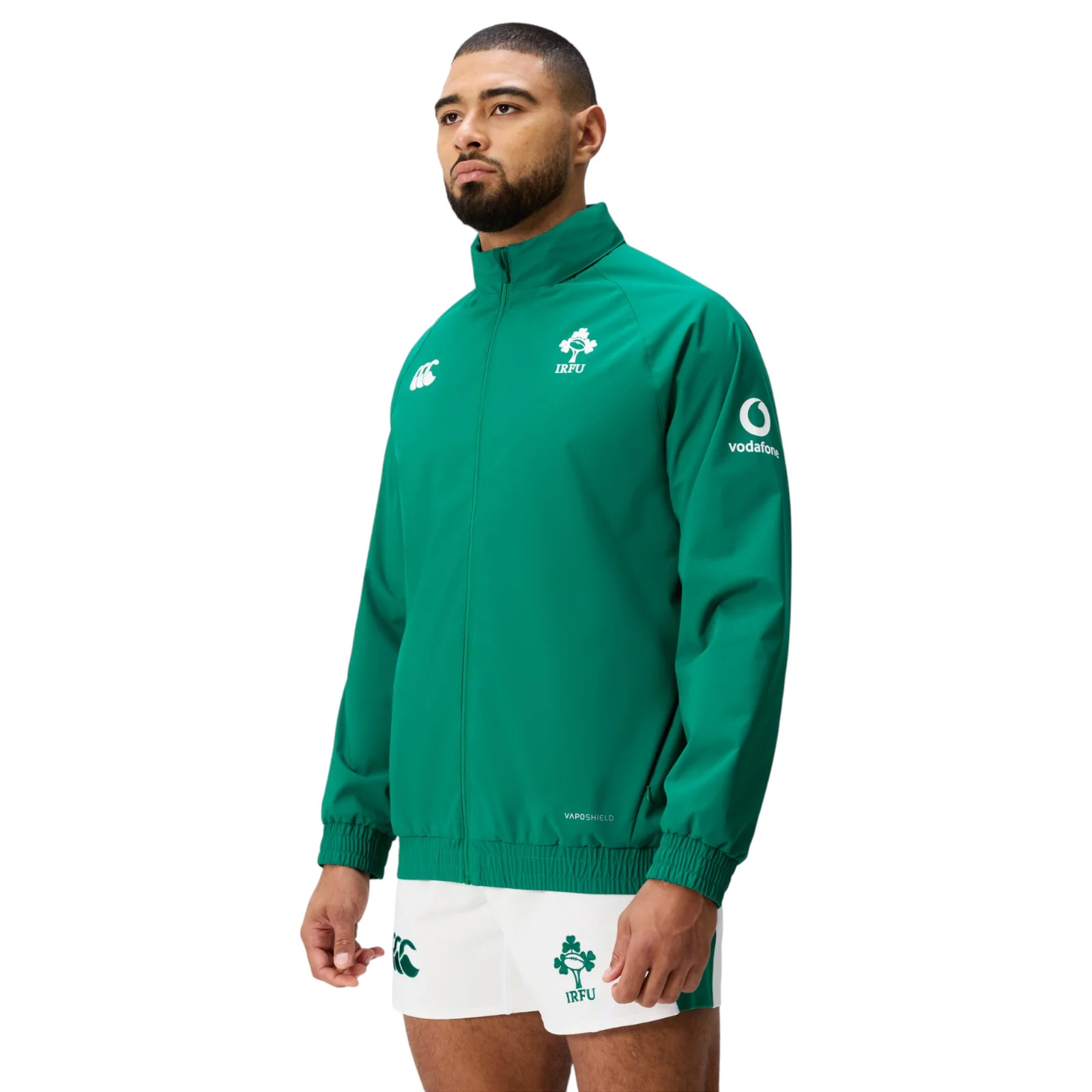Canterbury IRFU Ireland Rugby Mens Full-Zip Anthem Jacket - Image 3