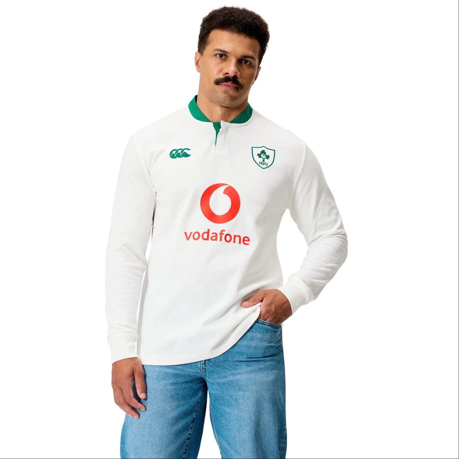 Canterbury IRFU Rugby 2025/26 Mens Alt Pro Long Sleeved Classic Jersey - Image 3