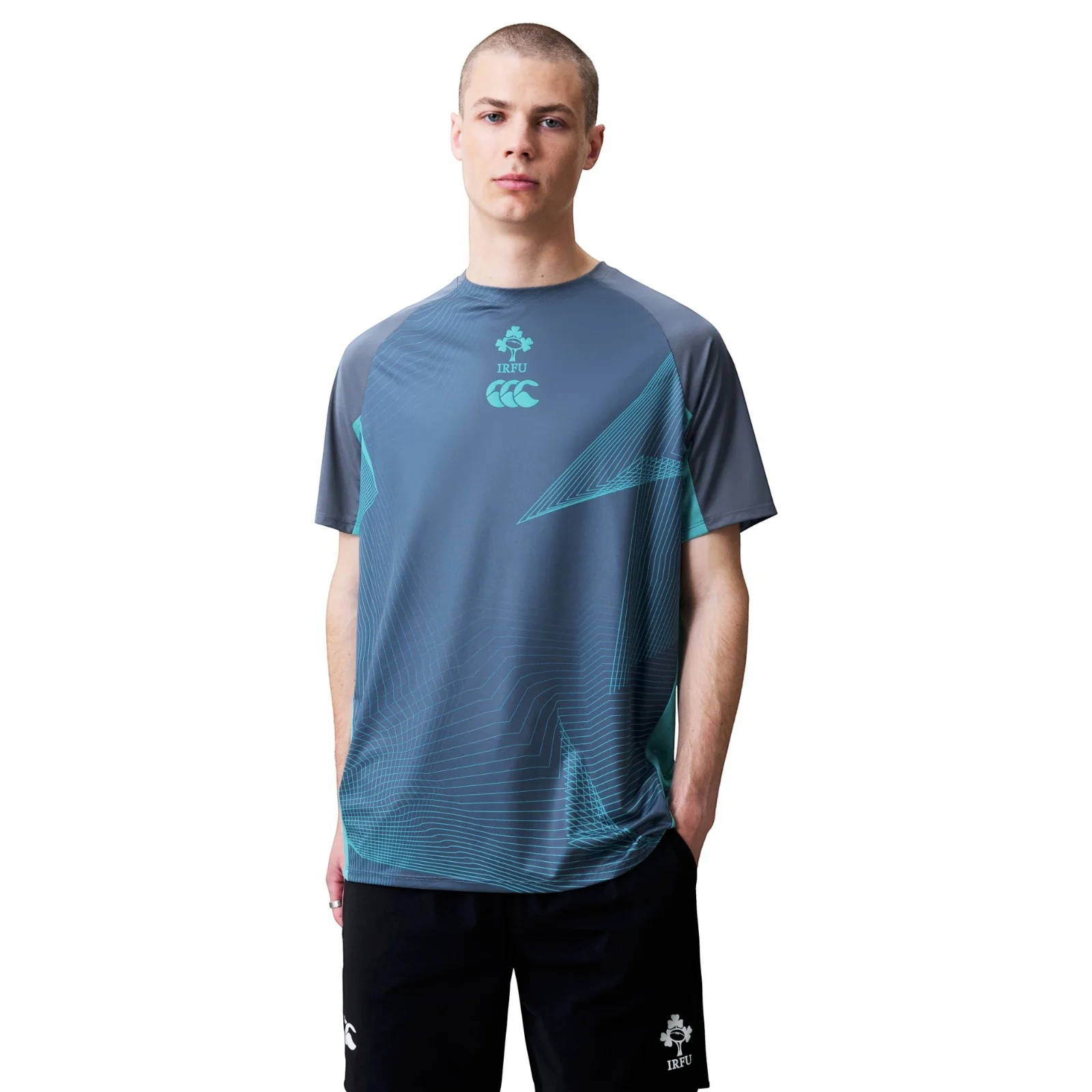 Canterbury IRFU Rugby Ireland 2026 Mens Light Training T-Shirt