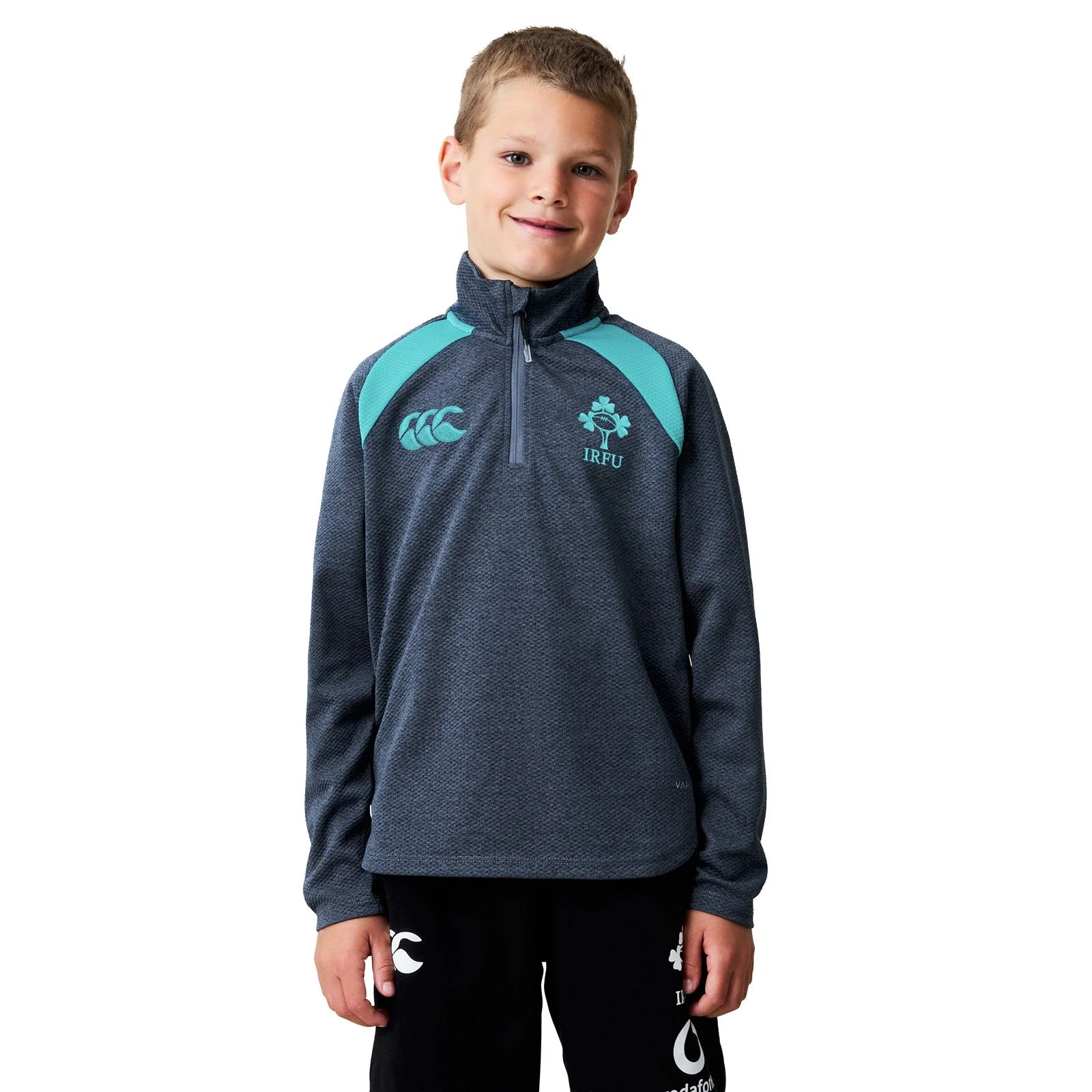 Canterbury IRFU Rugby Ireland 2026 Kids Elite First Layer Top