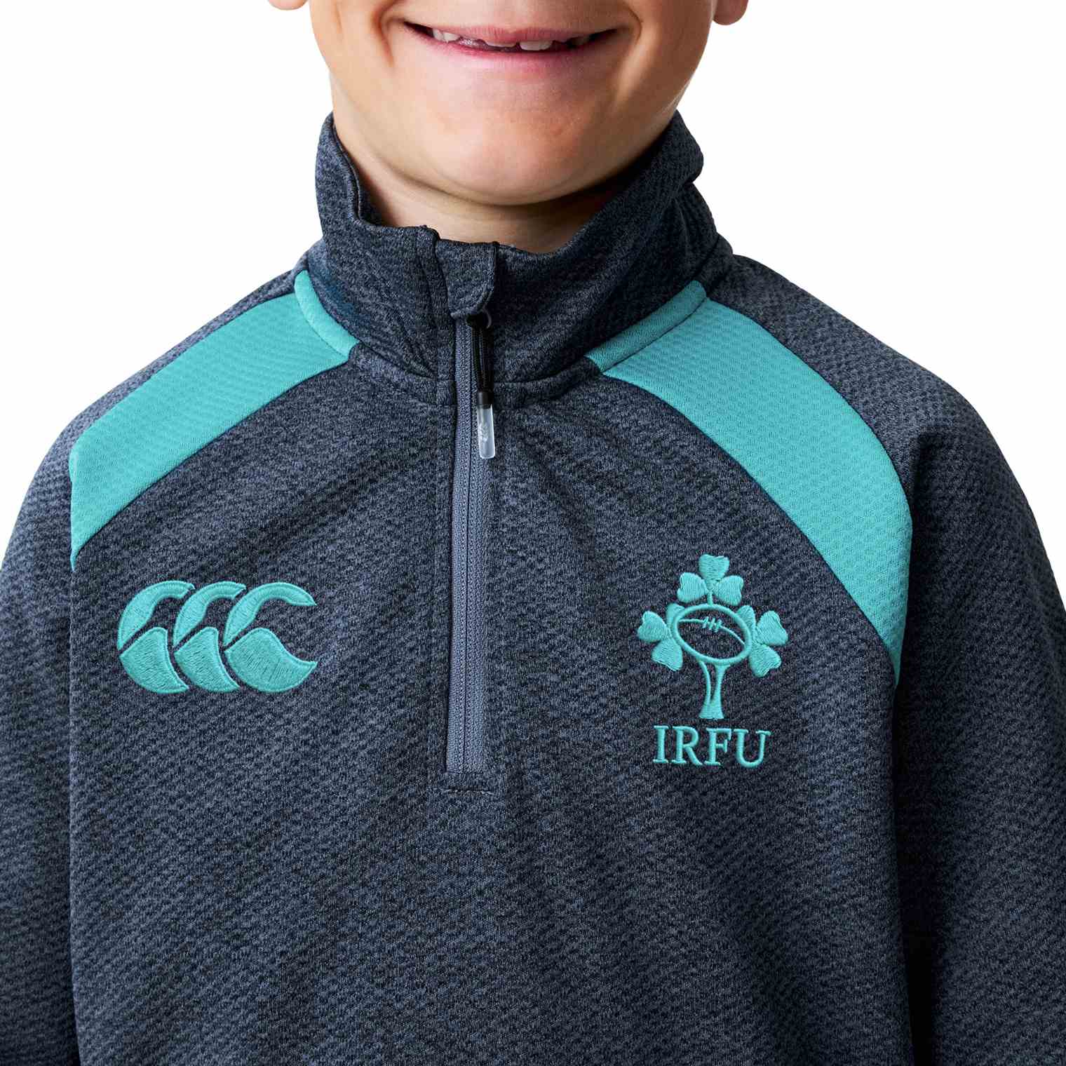 Canterbury IRFU Rugby Ireland 2026 Kids Elite First Layer Top - Image 4