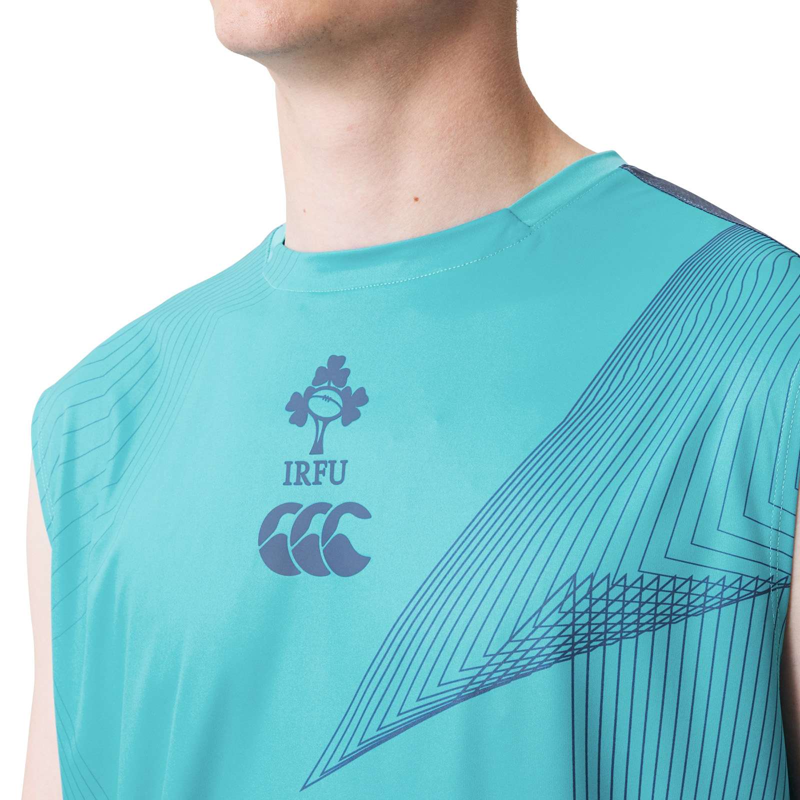 Canterbury IRFU Rugby Ireland 2026 Mens Training Tank Top - Image 4