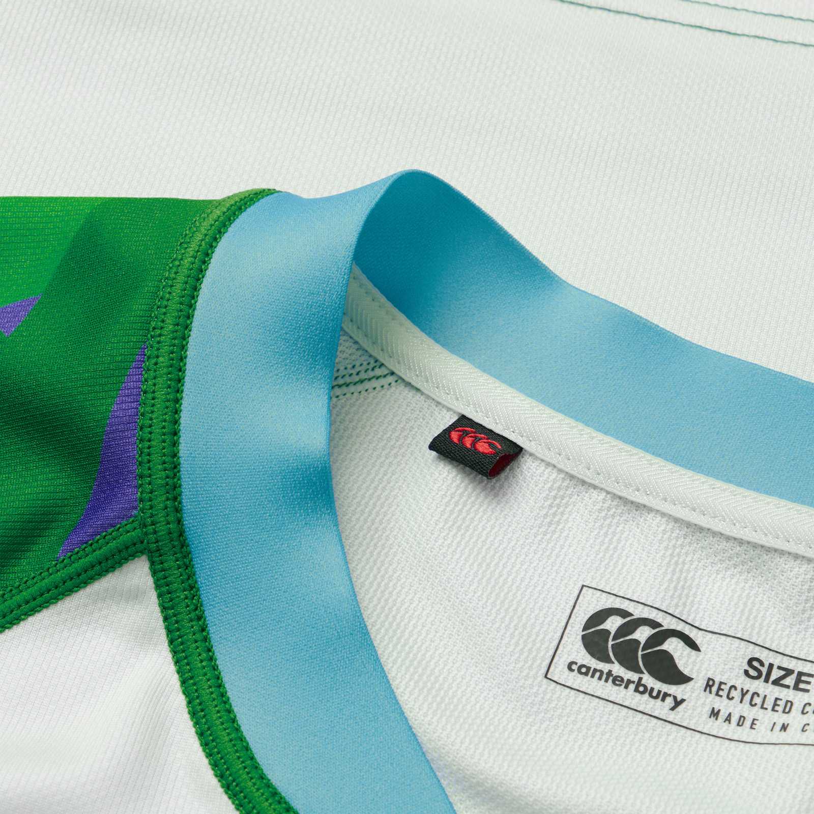 Canterbury IRFU Ireland Rugby 2026 Kids W6N Pre-Game Jersey - Image 4