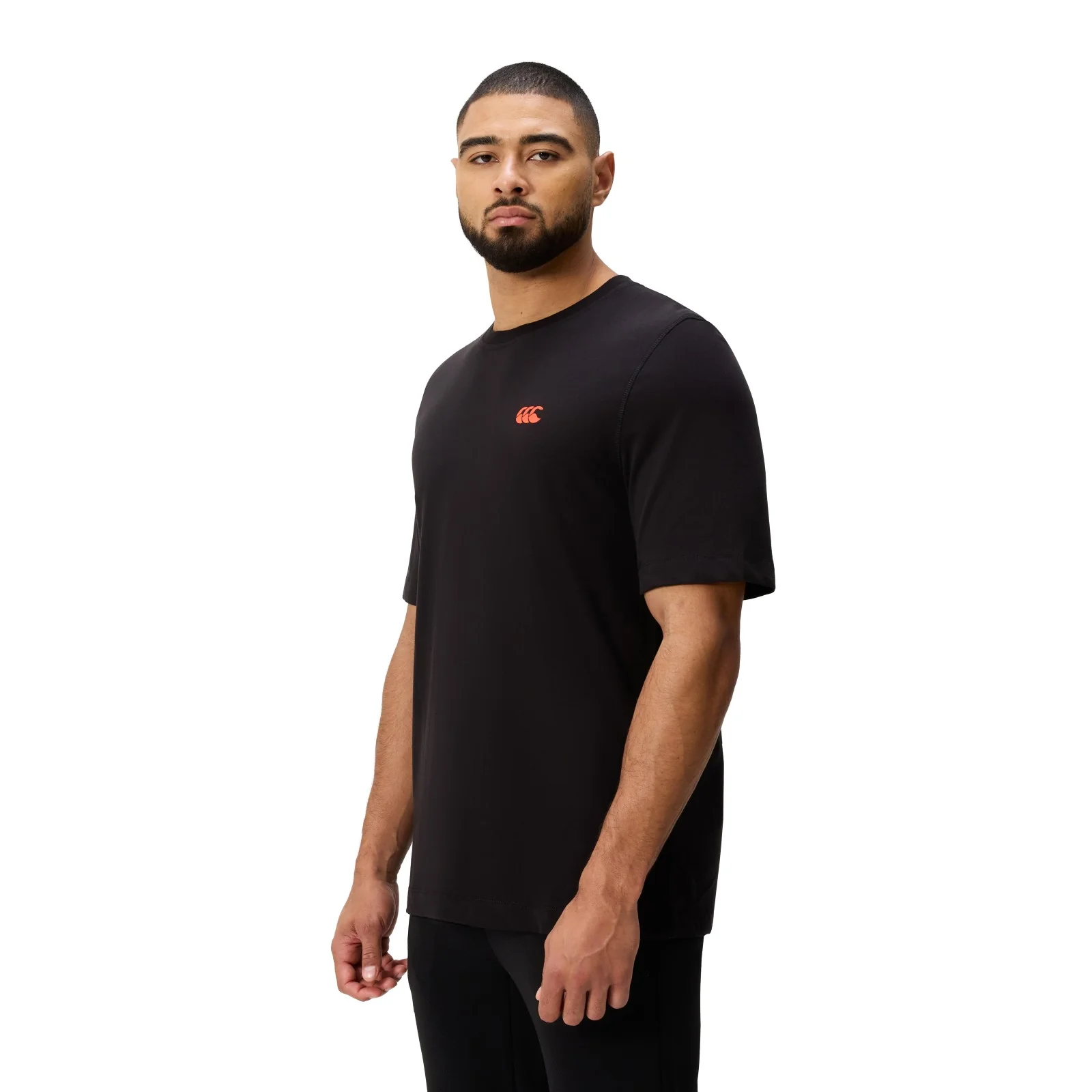 Canterbury Tempo+ Graphic Mens Relaxed-Fit Training T-Shirt - Image 3