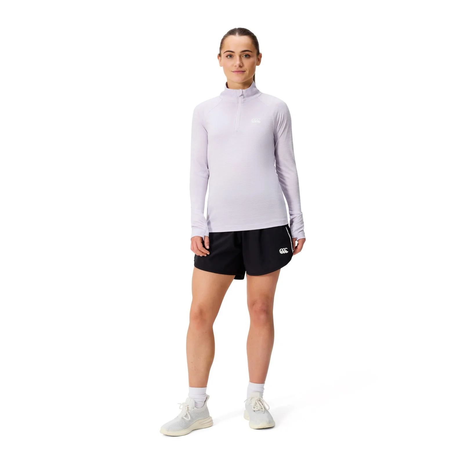 Canterbury Tempo+ Womens Half-Zip Knit Pullover Top - Image 8