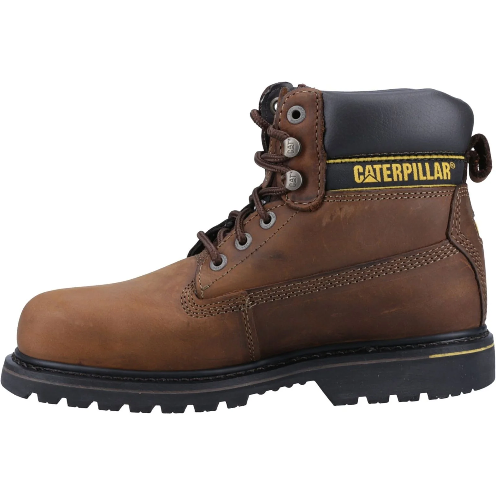 Caterpillar Mens Holton Safety Boot Brown - Image 2