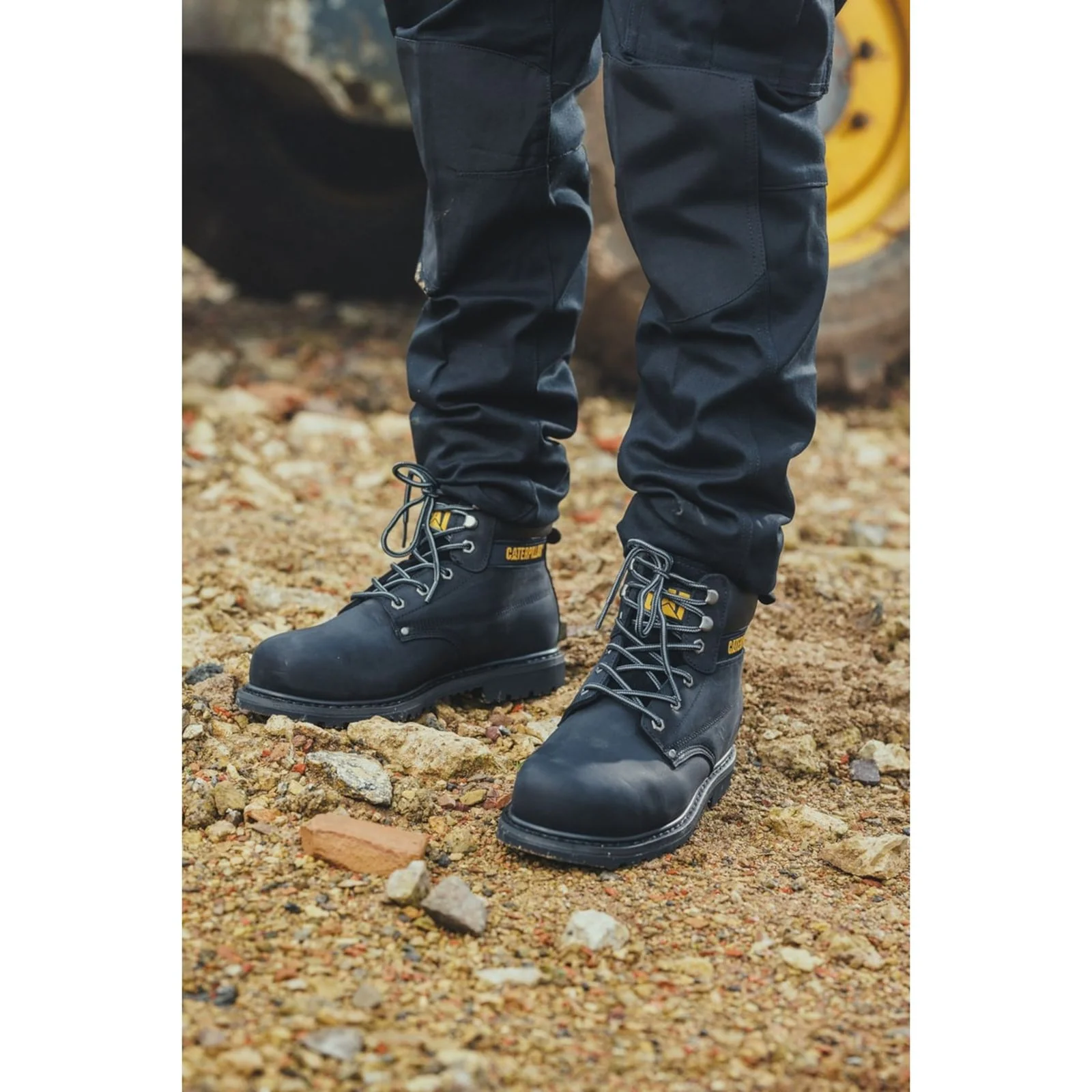 Caterpillar Mens Powerplant S3 GYW Safety Boot Black - Image 6