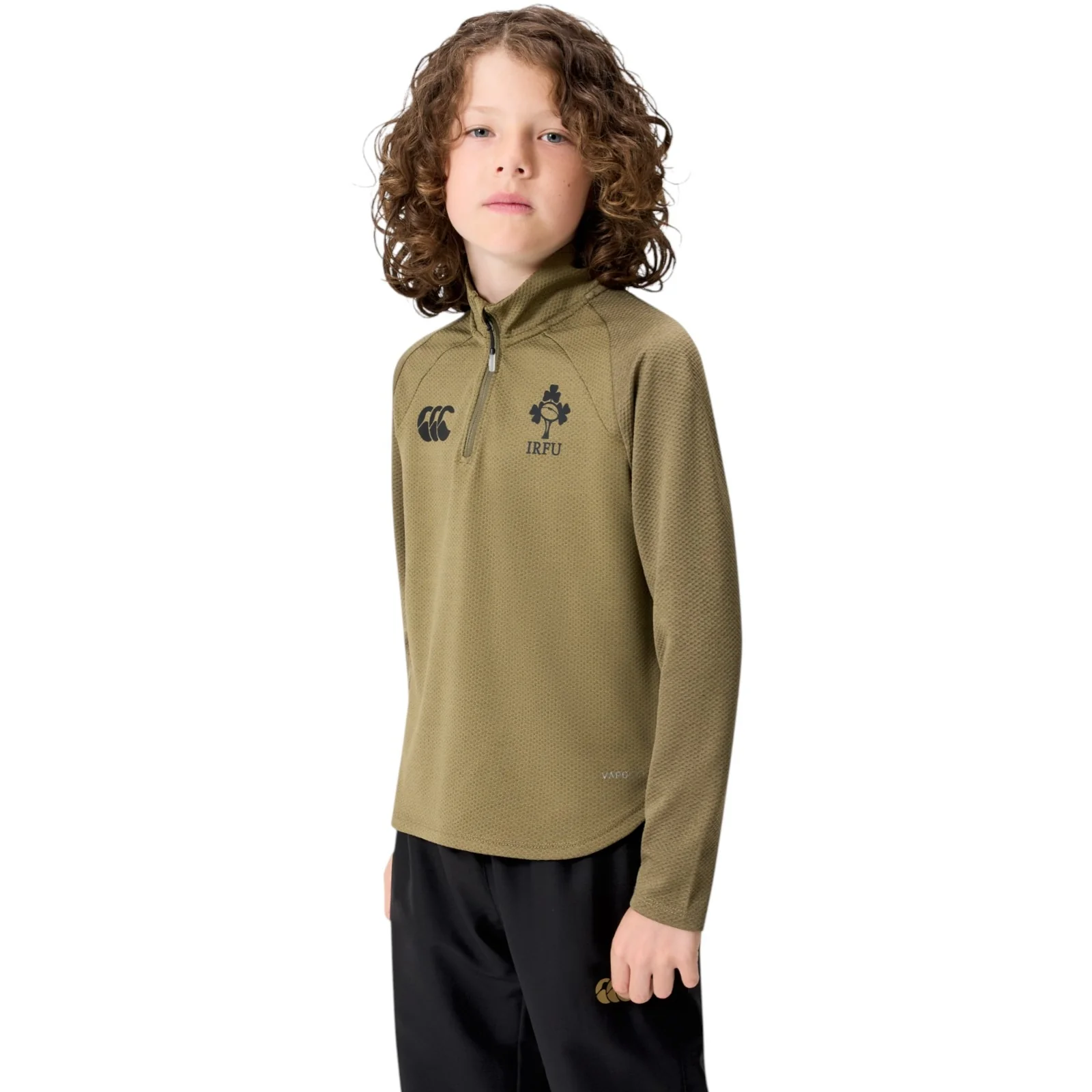 Canterbury IRFU Ireland Rugby Elite First Layer Kids Top - Image 3