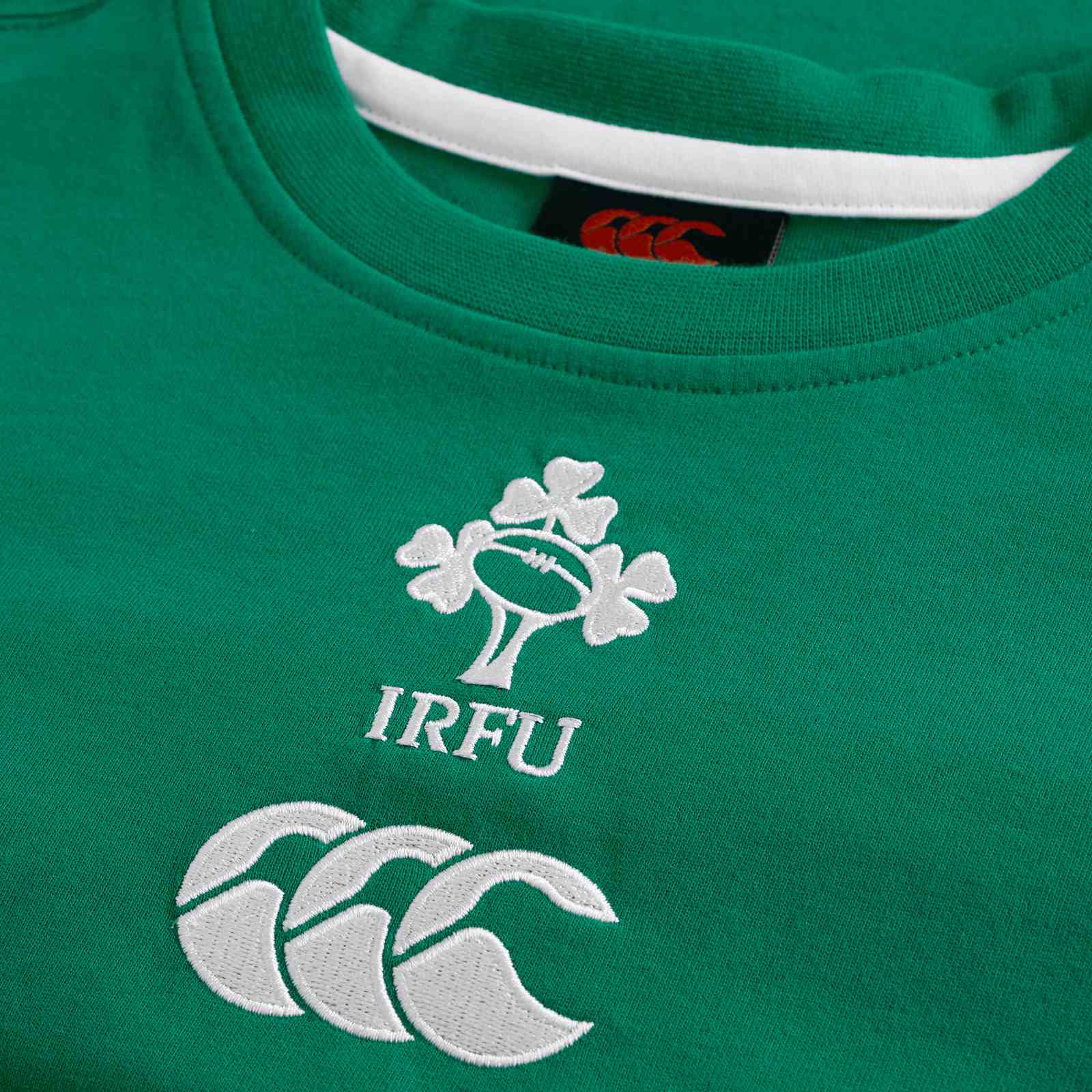 Canterbury IRFU Ireland Rugby 2025/26 Kids Team T-Shirt - Image 6