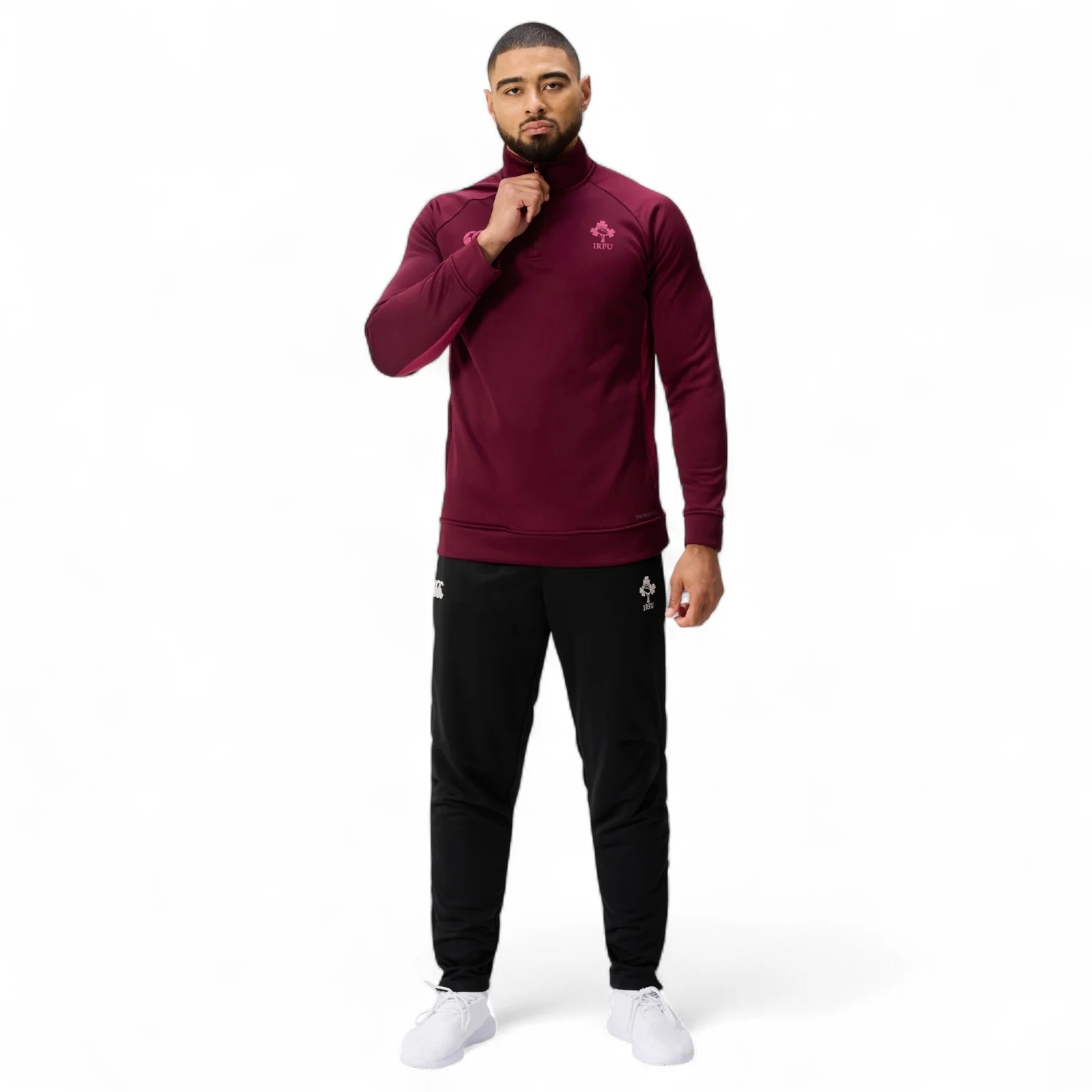 Canterbury IRFU Ireland Rugby Team Half-Zip Training Top - Image 12