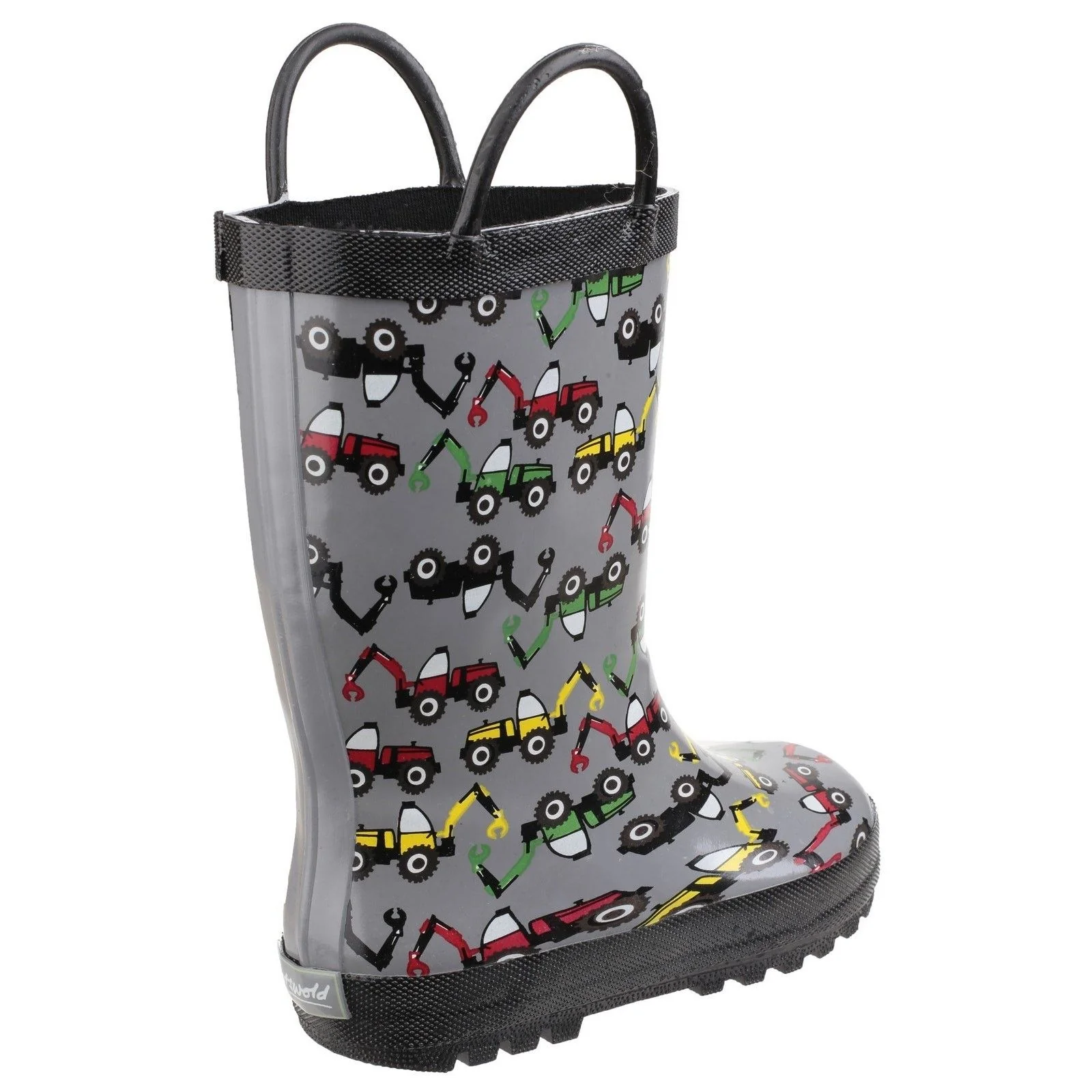 Cotswold Junior Kids Puddle Waterproof Pull On Boot Digger - Image 3