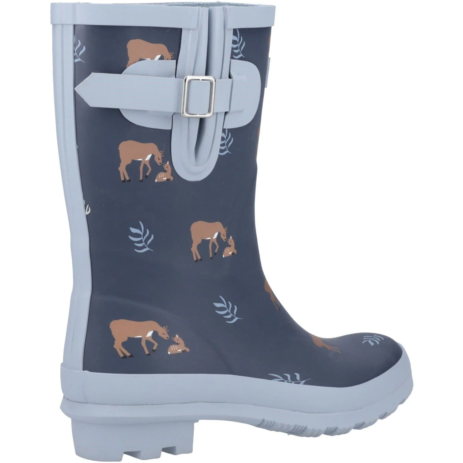 Cotswold Womens Woodland Mid Wellingtons Deers - Image 4