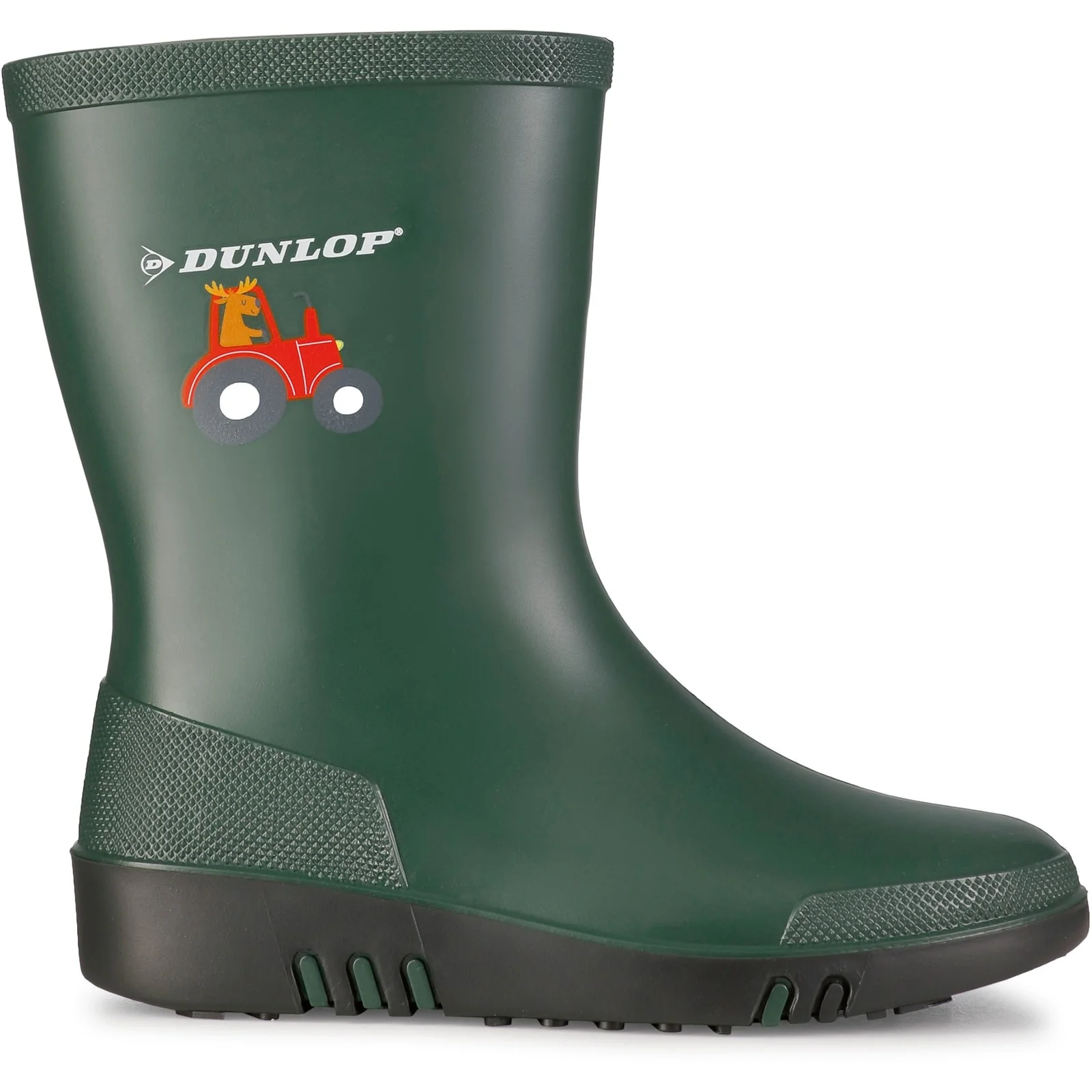 Dunlop Infant Kids Kids Mini Wellington Heritage Green/Black