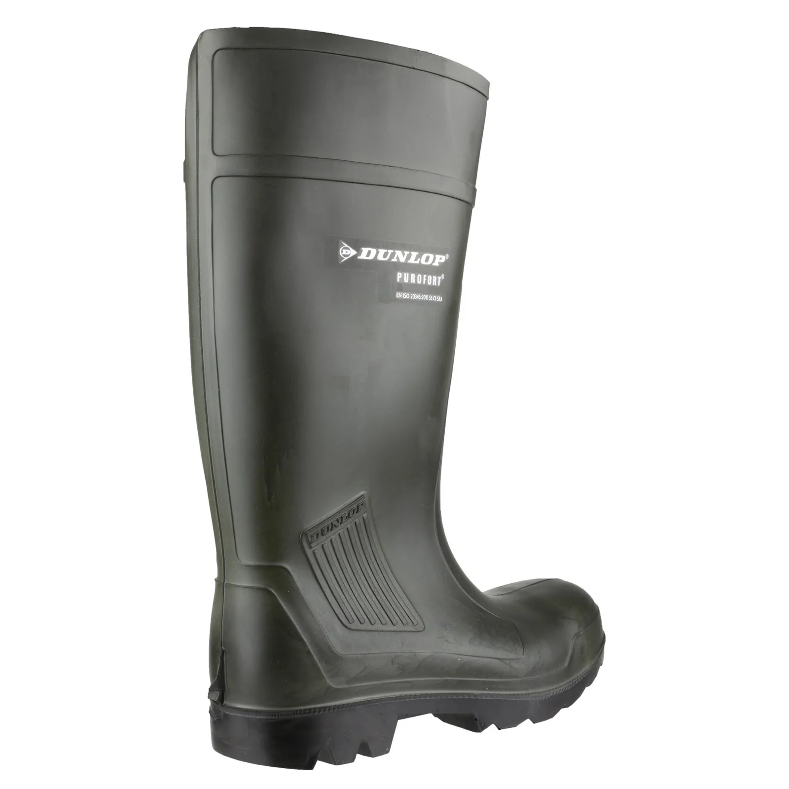 Dunlop Unisex Purofort Professional Full Safety Wellington Green - Image 3