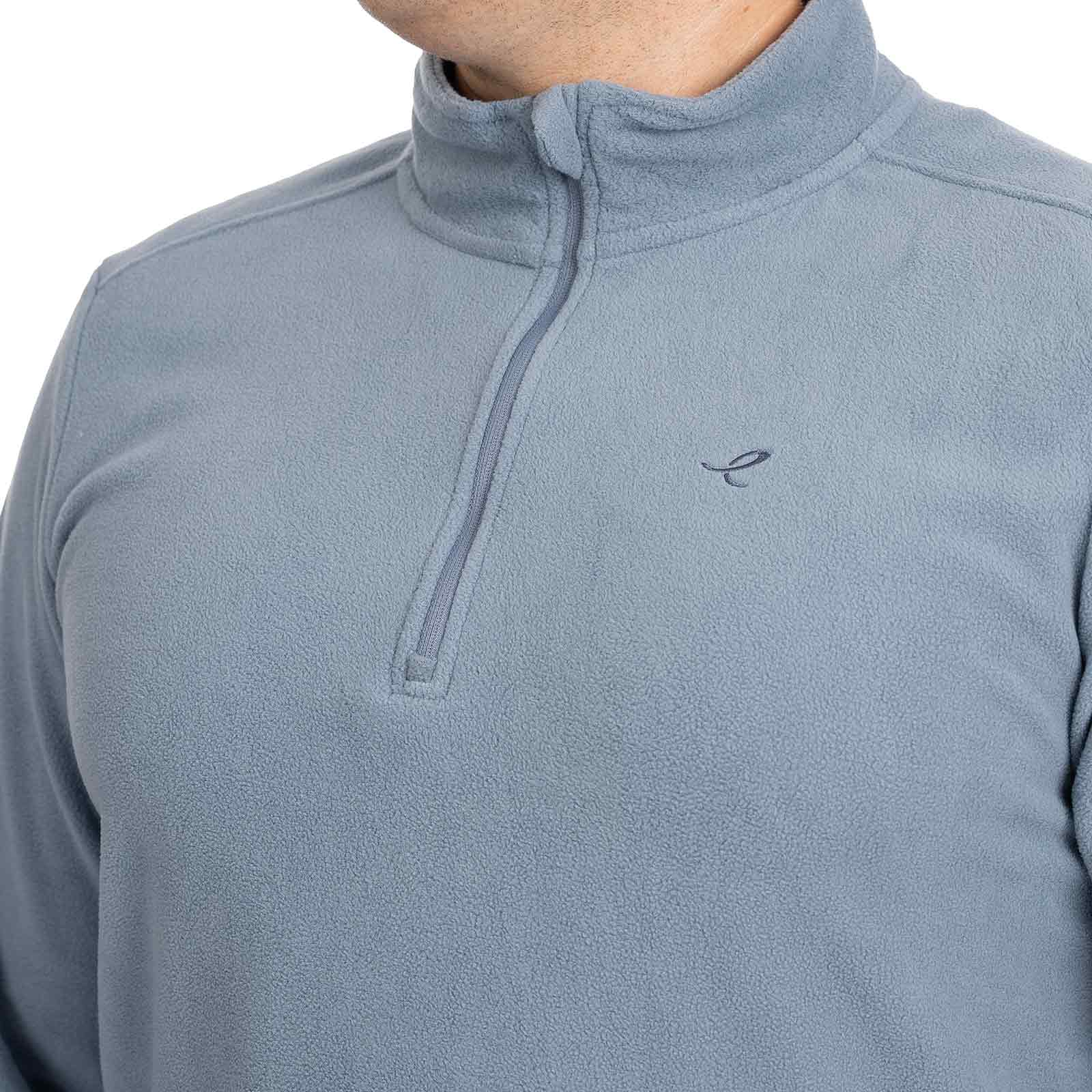 Energetics Amos Mens Mid Fleece Half Zip Sweatshirt - Image 5