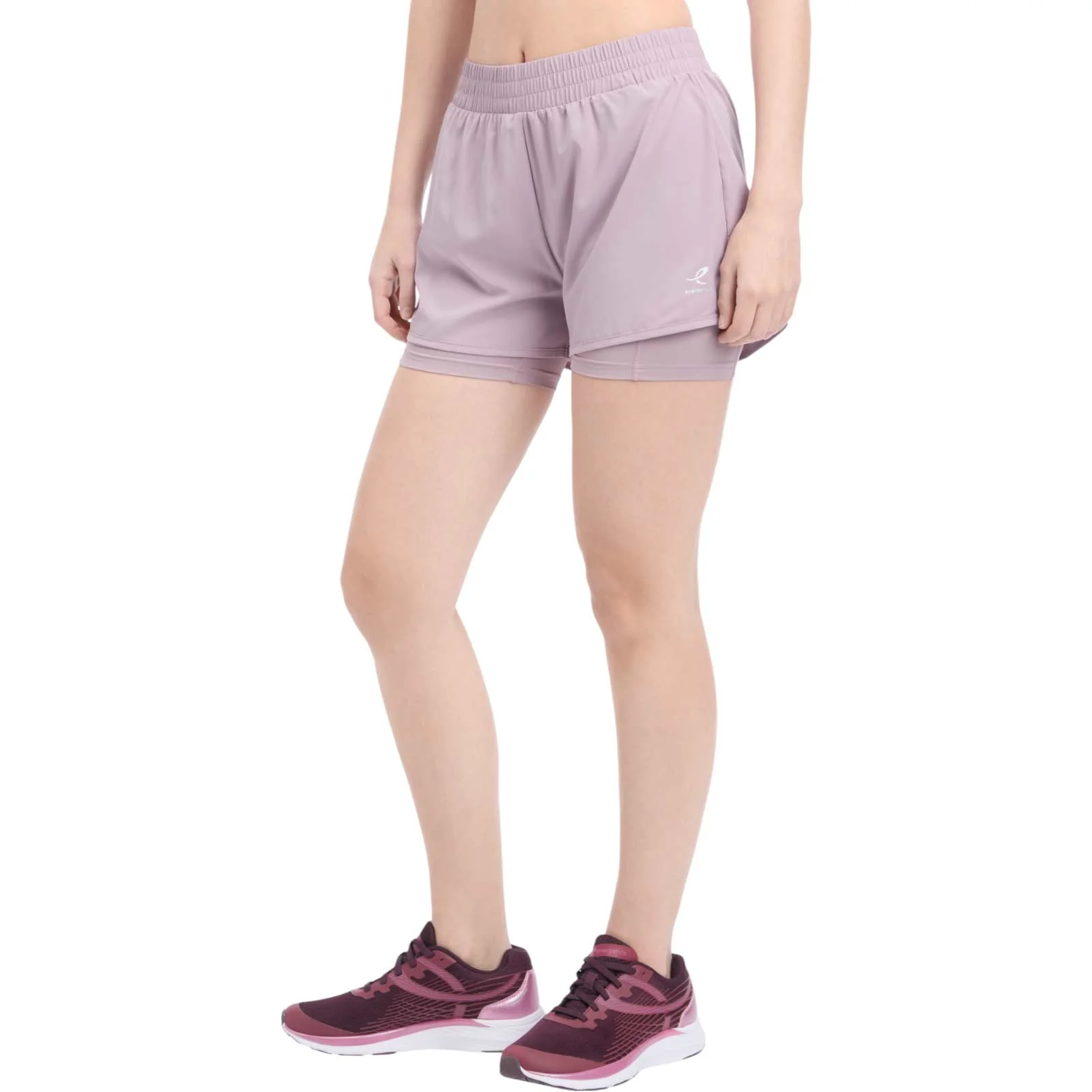 Energetics Bamas IX Womens Shorts 2in1 PUR Shorts