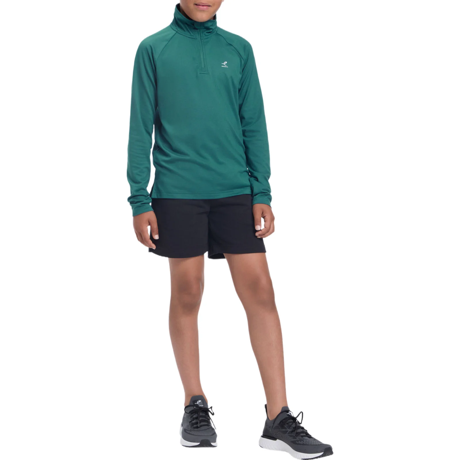 Energetics Cusco Stretch Kids Long-Sleeve Half-Zip Top - Image 5