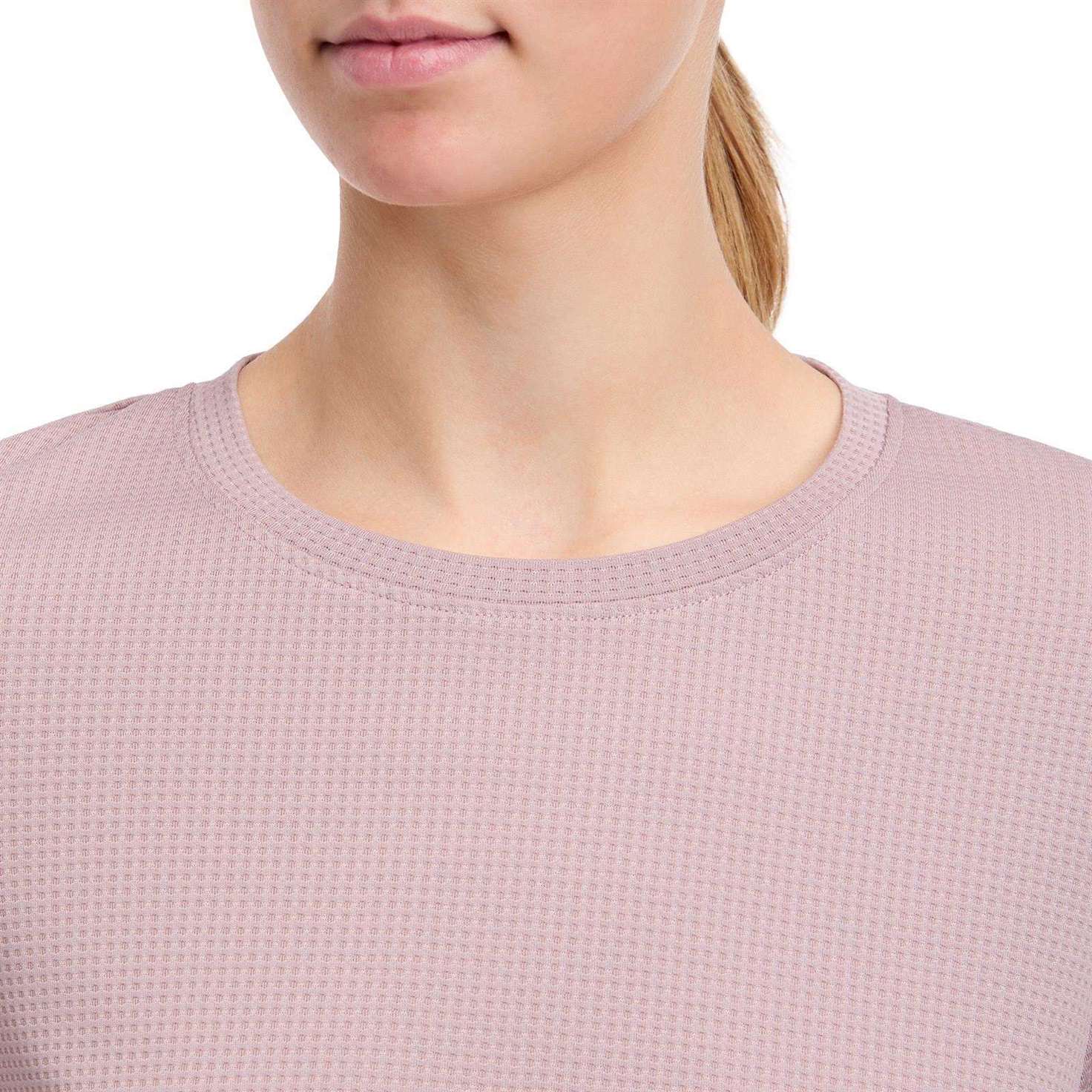 Energetics Valeria Long Sleeve Womens T-Shirt PURPLE - Image 3