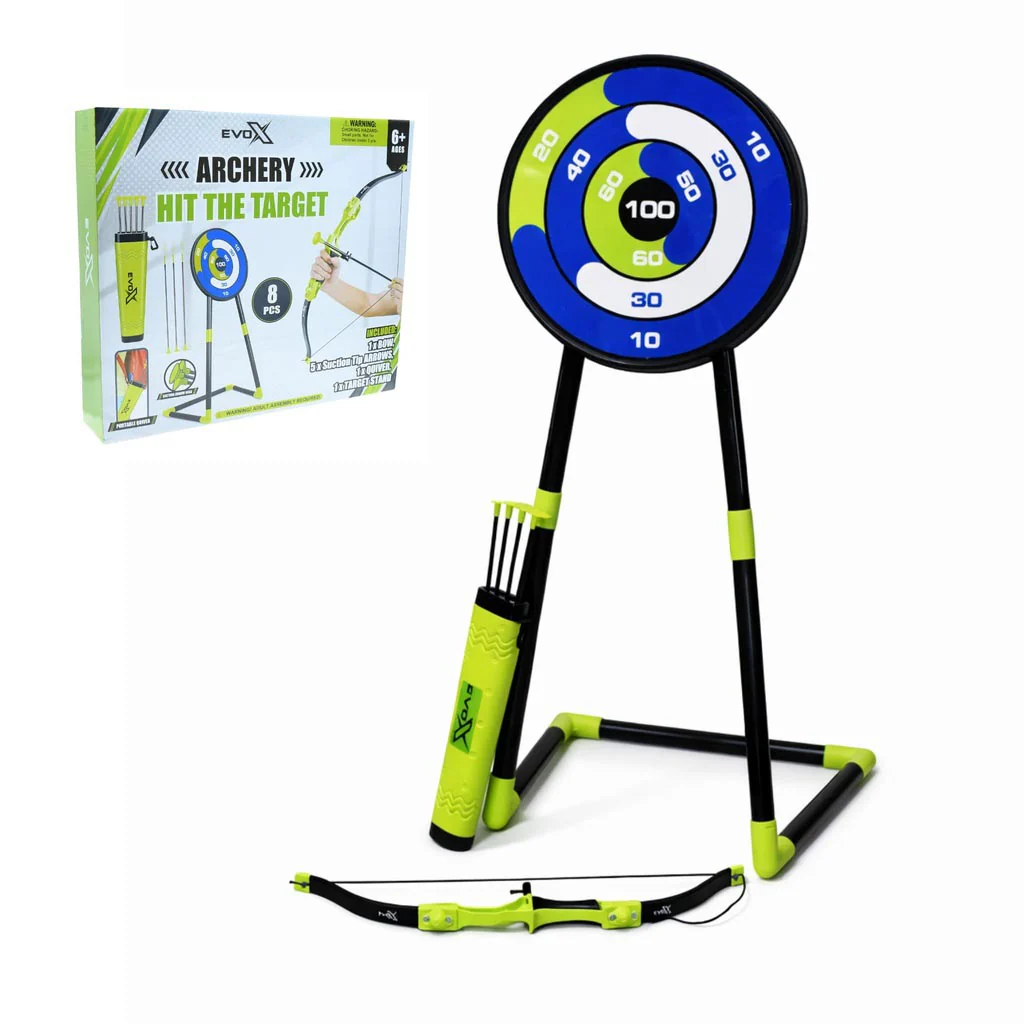 Evo-X Toy Archery Set with Target