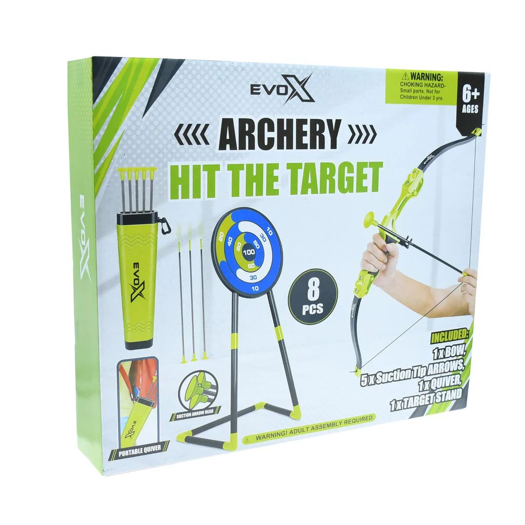 Evo-X Toy Archery Set with Target - Image 2
