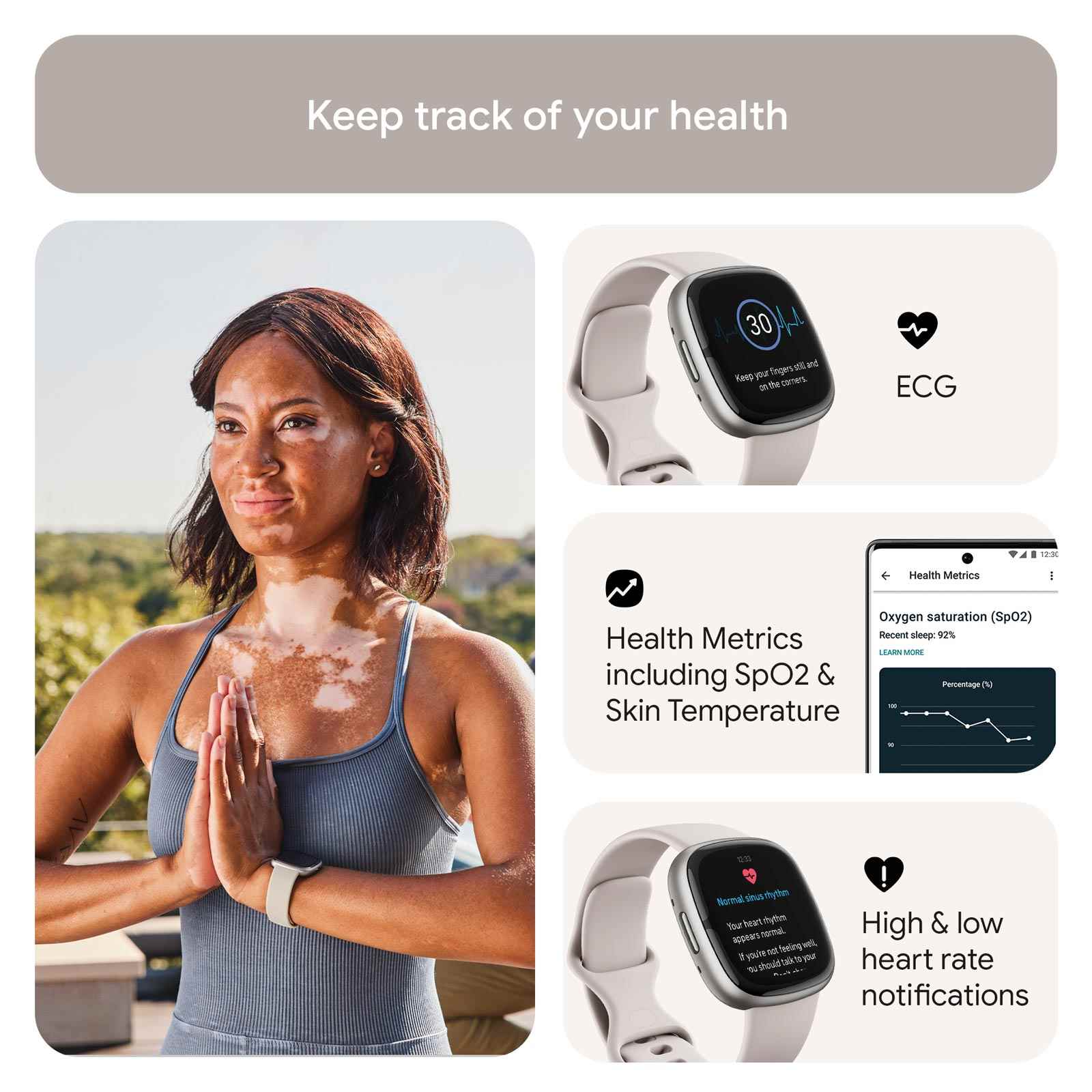 Fitbit Sense 2 White - Image 6