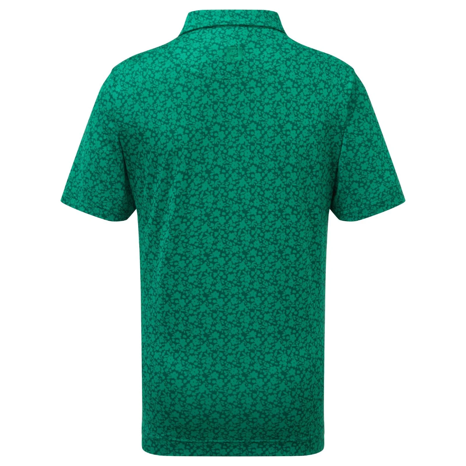 Footjoy ProDry Stretch Painted Floral Lisle Kids Golf Polo Shirt - Image 2